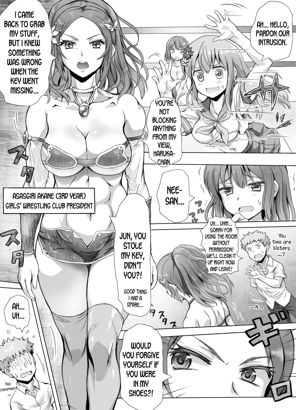 Naburi Tokidoki Shasei zo Ku~tsu!! ~Onna ni Makerutte Donna Kimochidesu ka~ page 54
