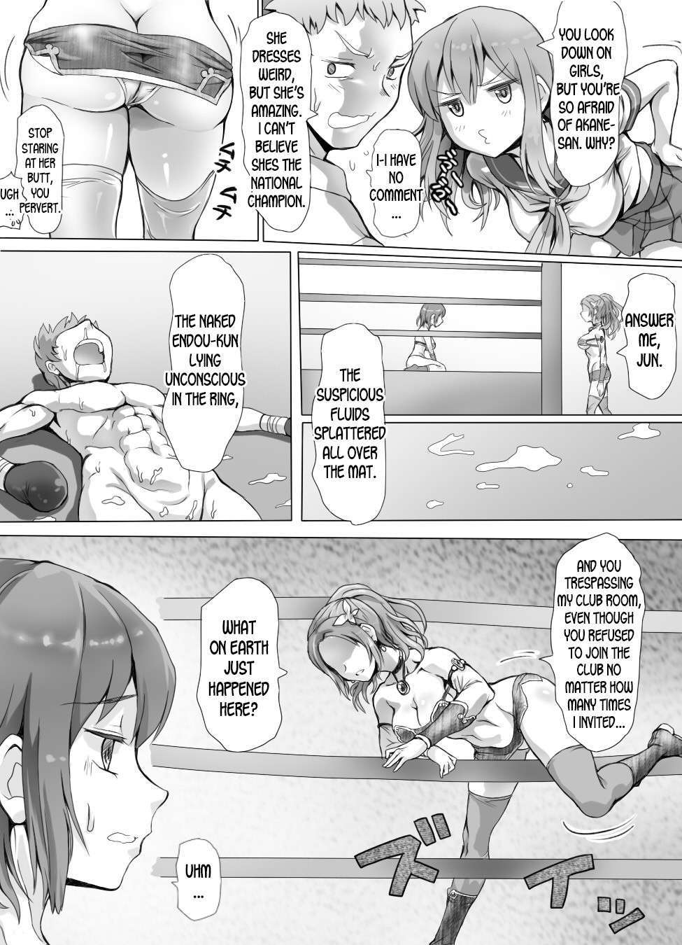 Naburi Tokidoki Shasei zo Ku~tsu!! ~Onna ni Makerutte Donna Kimochidesu ka~ page 55