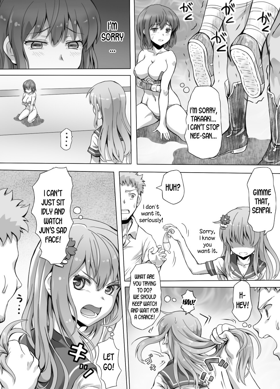 Naburi Tokidoki Shasei zo Ku~tsu!! ~Onna ni Makerutte Donna Kimochidesu ka~ page 64