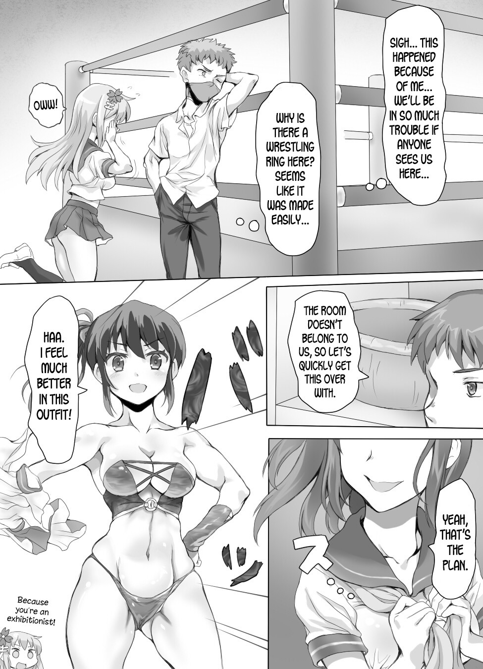 Naburi Tokidoki Shasei zo Ku~tsu!! ~Onna ni Makerutte Donna Kimochidesu ka~ page 8