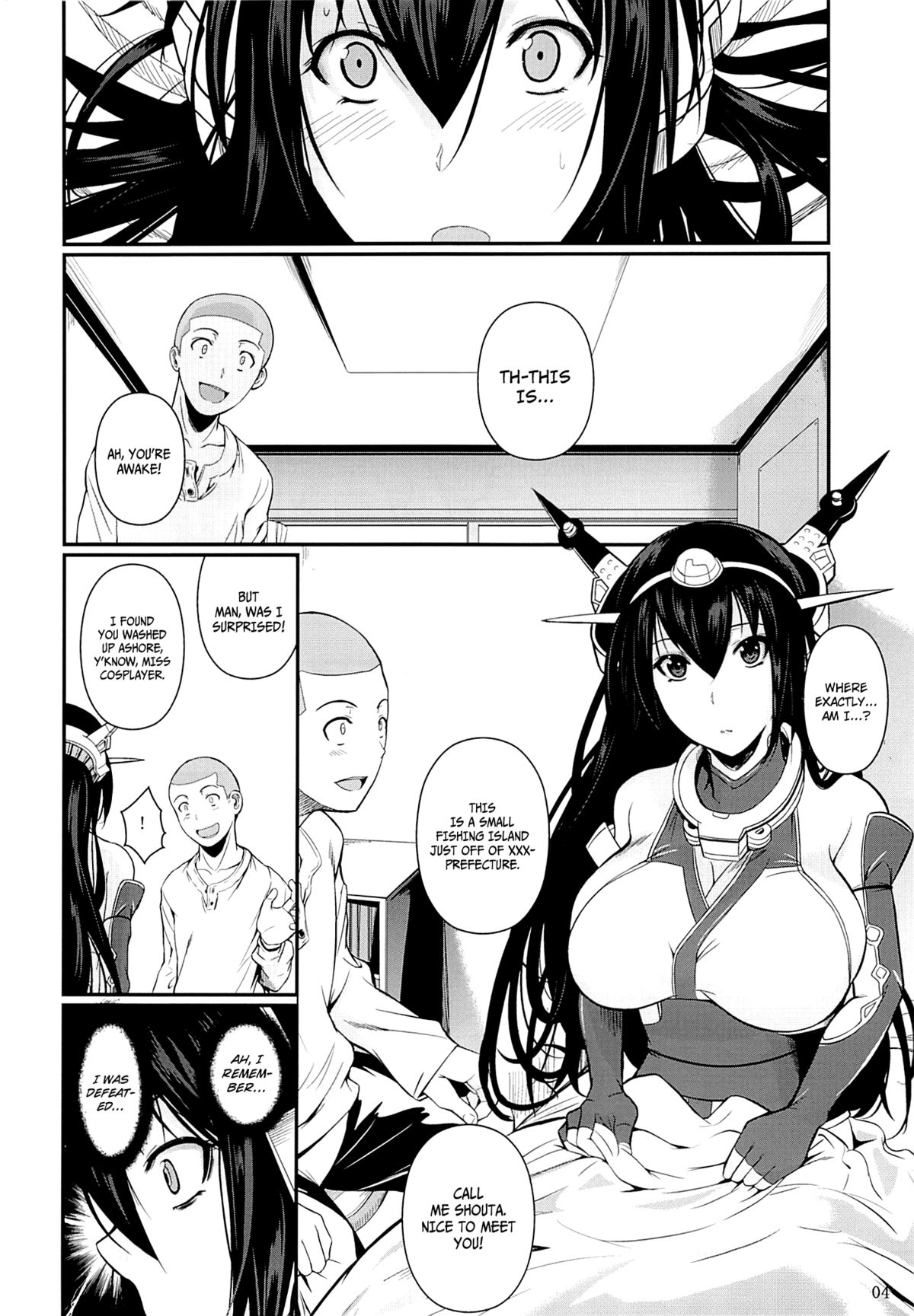 Nagato Drops (Kantai Collection) [English] =TV + Afro= page 4