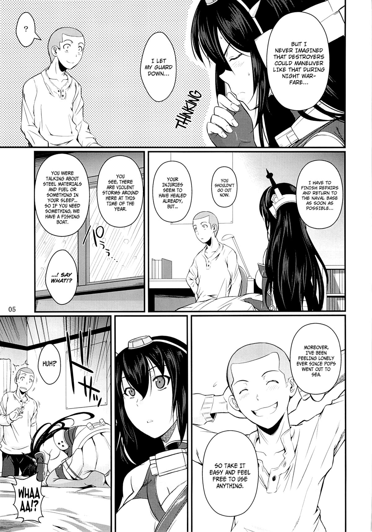 Nagato Drops (Kantai Collection) [English] =TV + Afro= page 5
