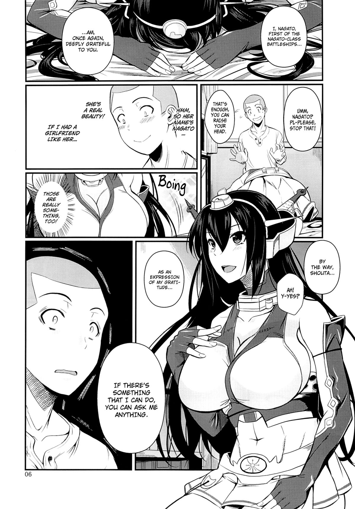 Nagato Drops (Kantai Collection) [English] =TV + Afro= page 6