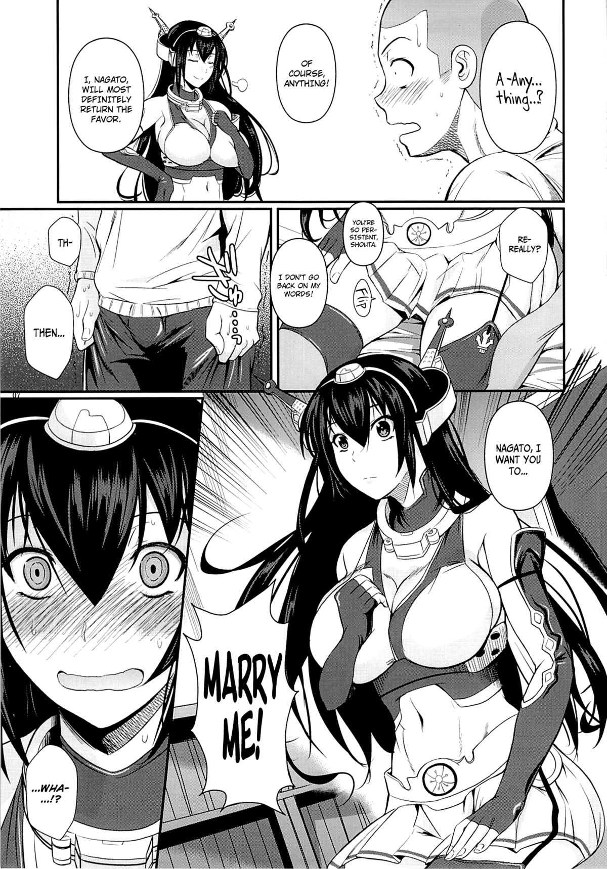 Nagato Drops (Kantai Collection) [English] =TV + Afro= page 7