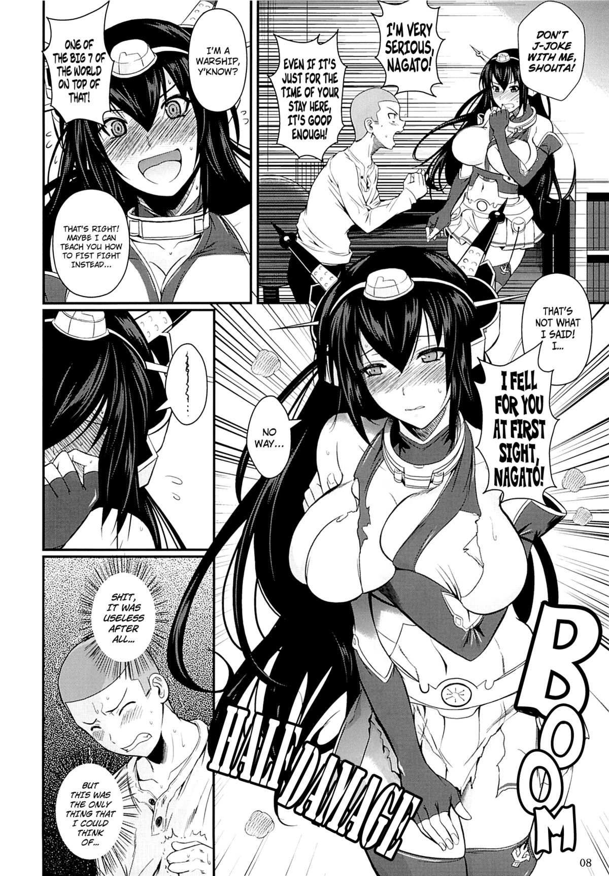Nagato Drops (Kantai Collection) [English] =TV + Afro= page 8