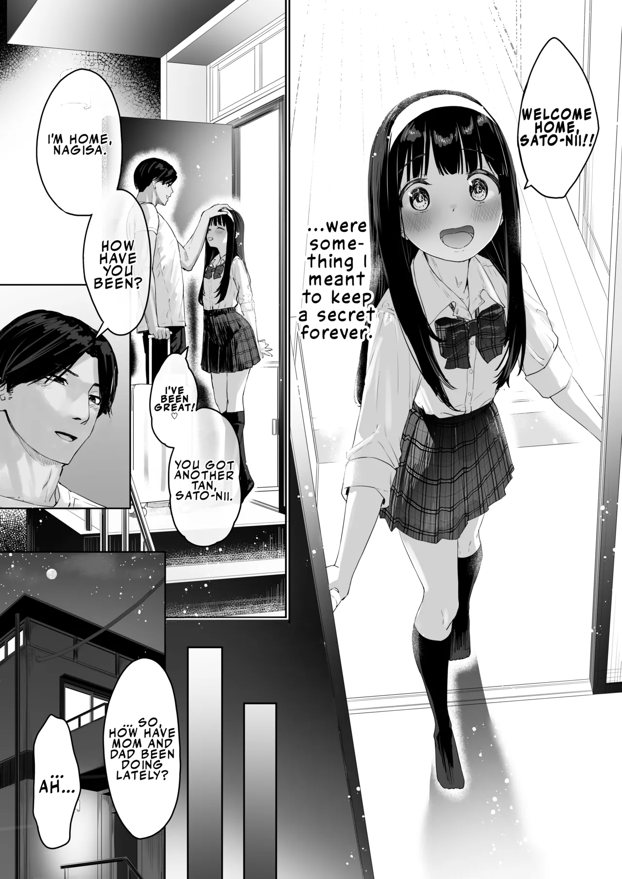 Nagisa-kun Wants to be Embraced by His Stepbrother page 5