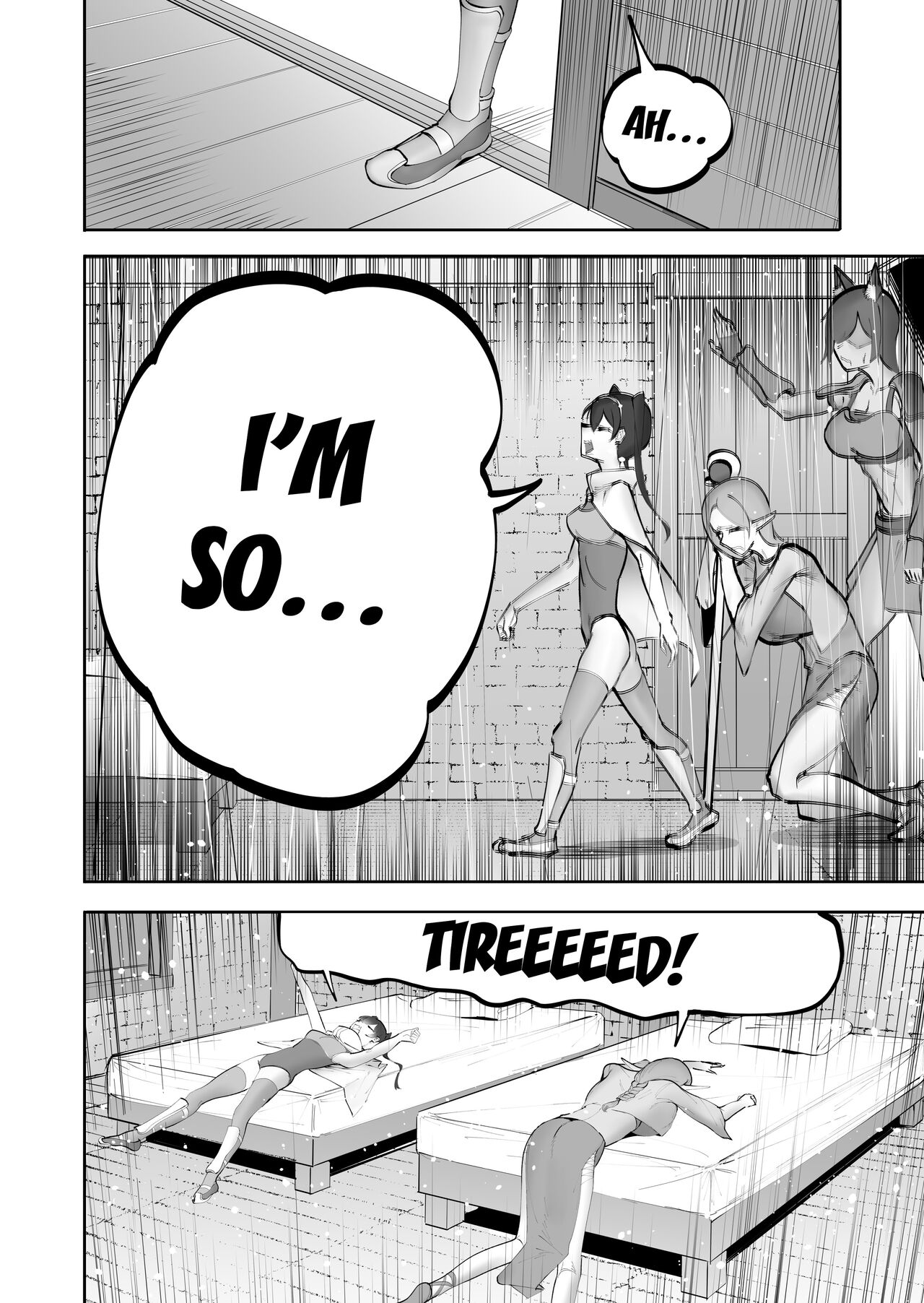 Nakama no Juujin ga Futanari ni Natte shimatta Hanashi page 3