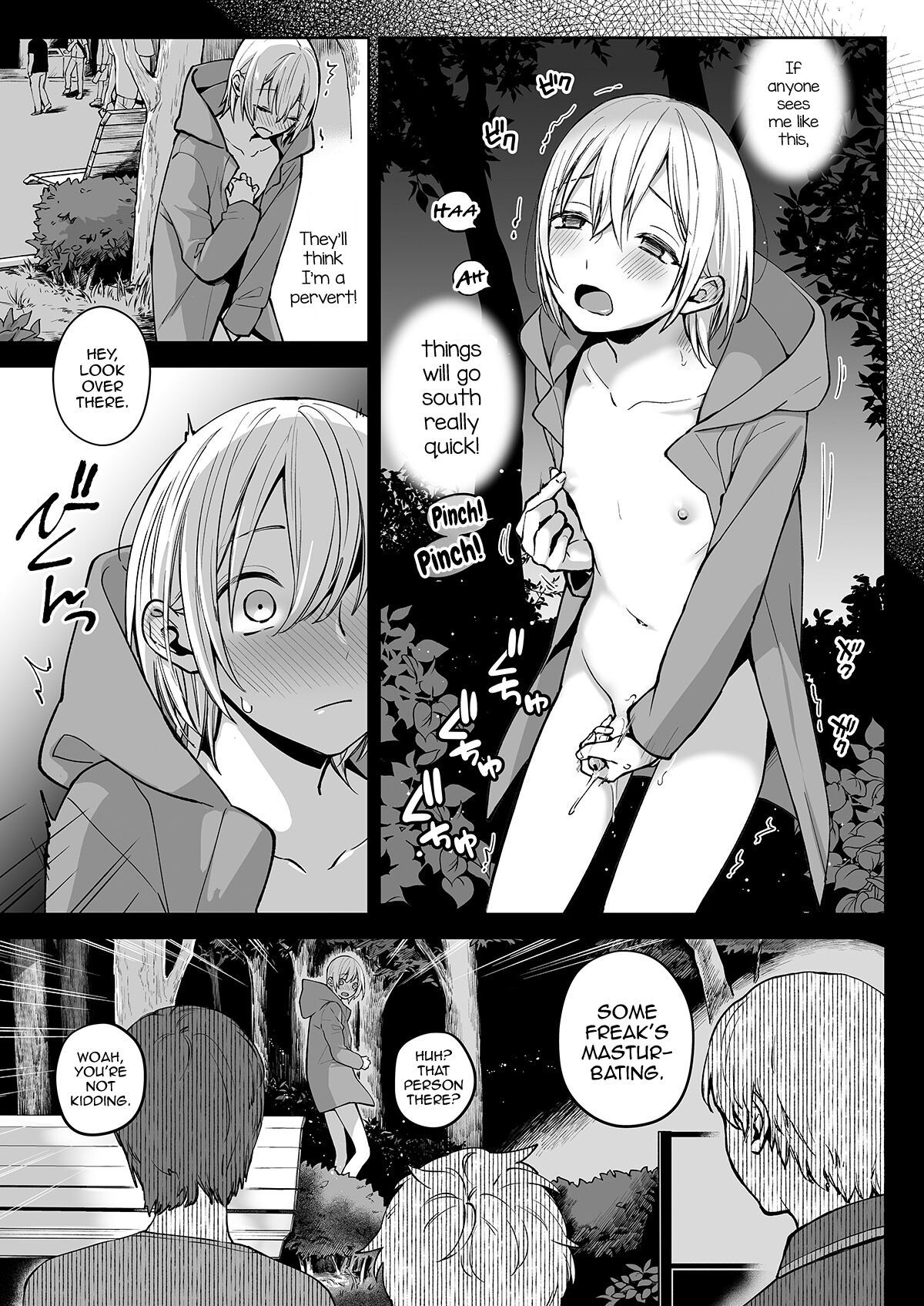 Naked Night Stroll with my Mastur-Bro page 13