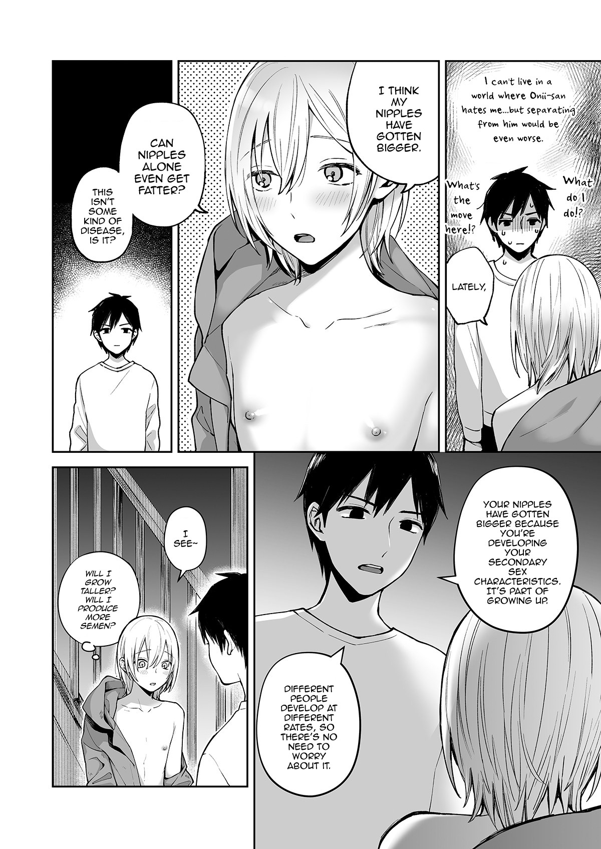 Naked Night Stroll with my Mastur-Bro page 46