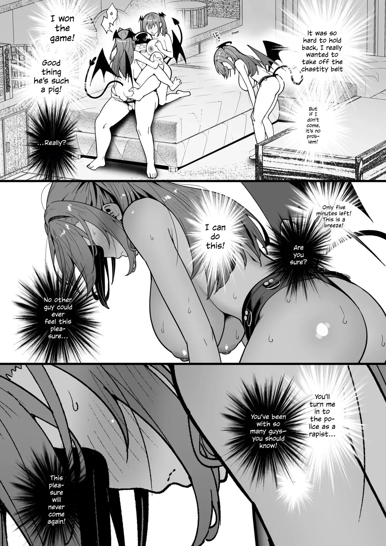 Namaiki Gal o Succubus ni Shite Oshioki Shitatta Ken Final page 48