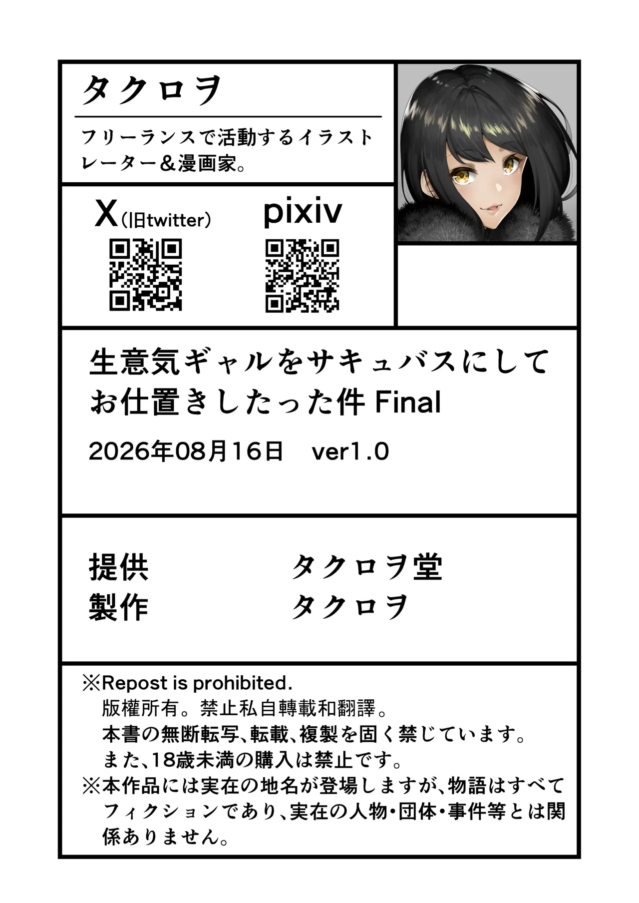 Namaiki Gal o Succubus ni Shite Oshioki Shitatta Ken Final page 61