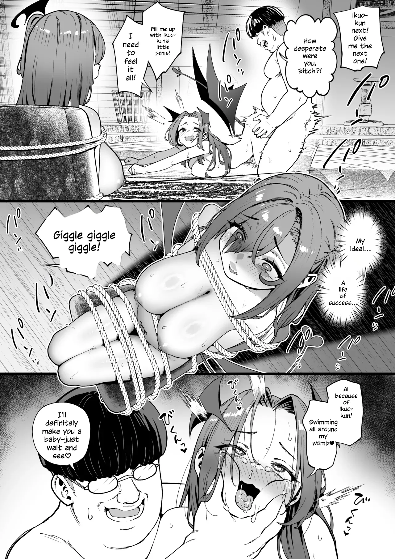 Namaiki Gal o Succubus ni Shite Oshioki Shitatta Ken Final page 9