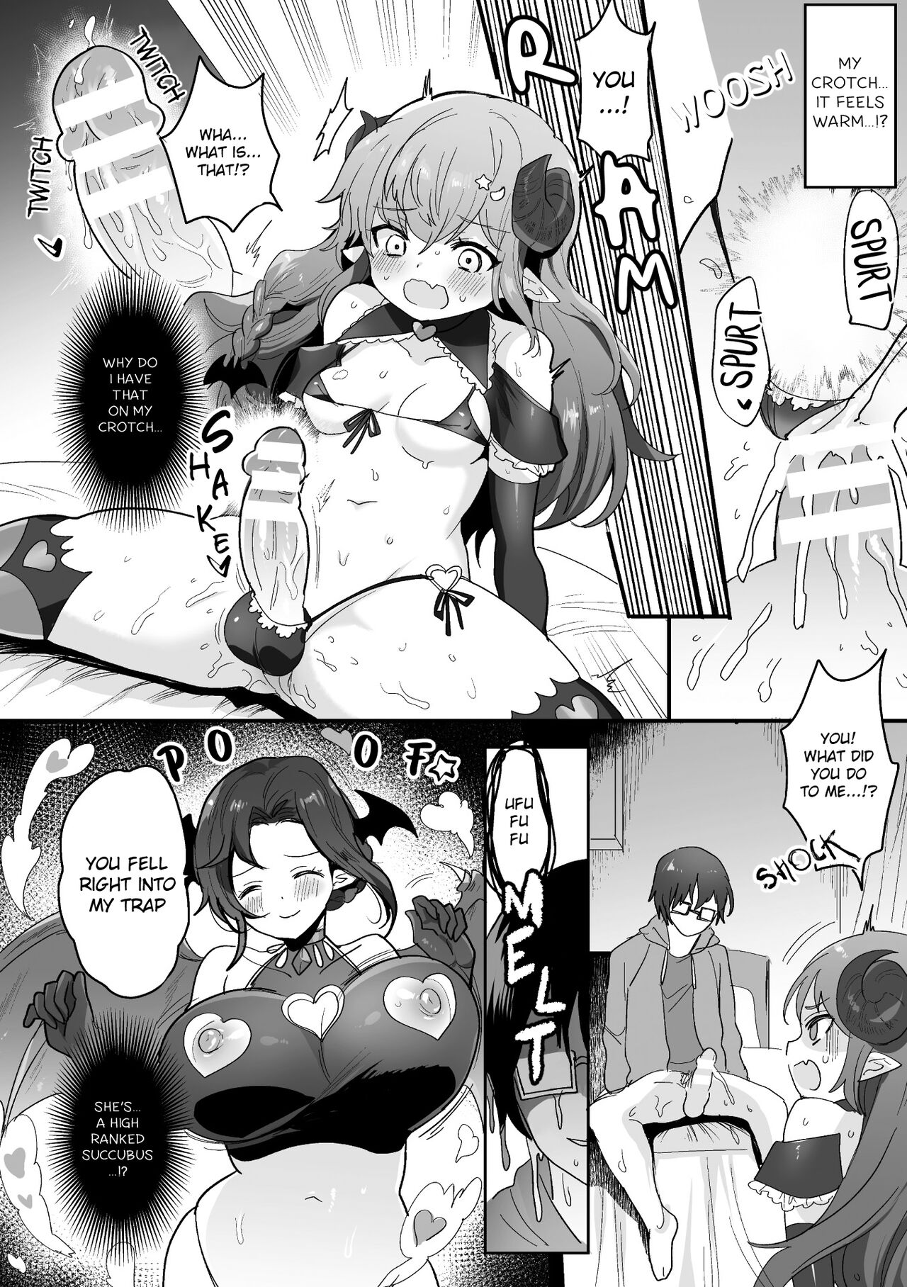 Namaiki! Mesugaki Futanari Sakusei Choukyou page 8