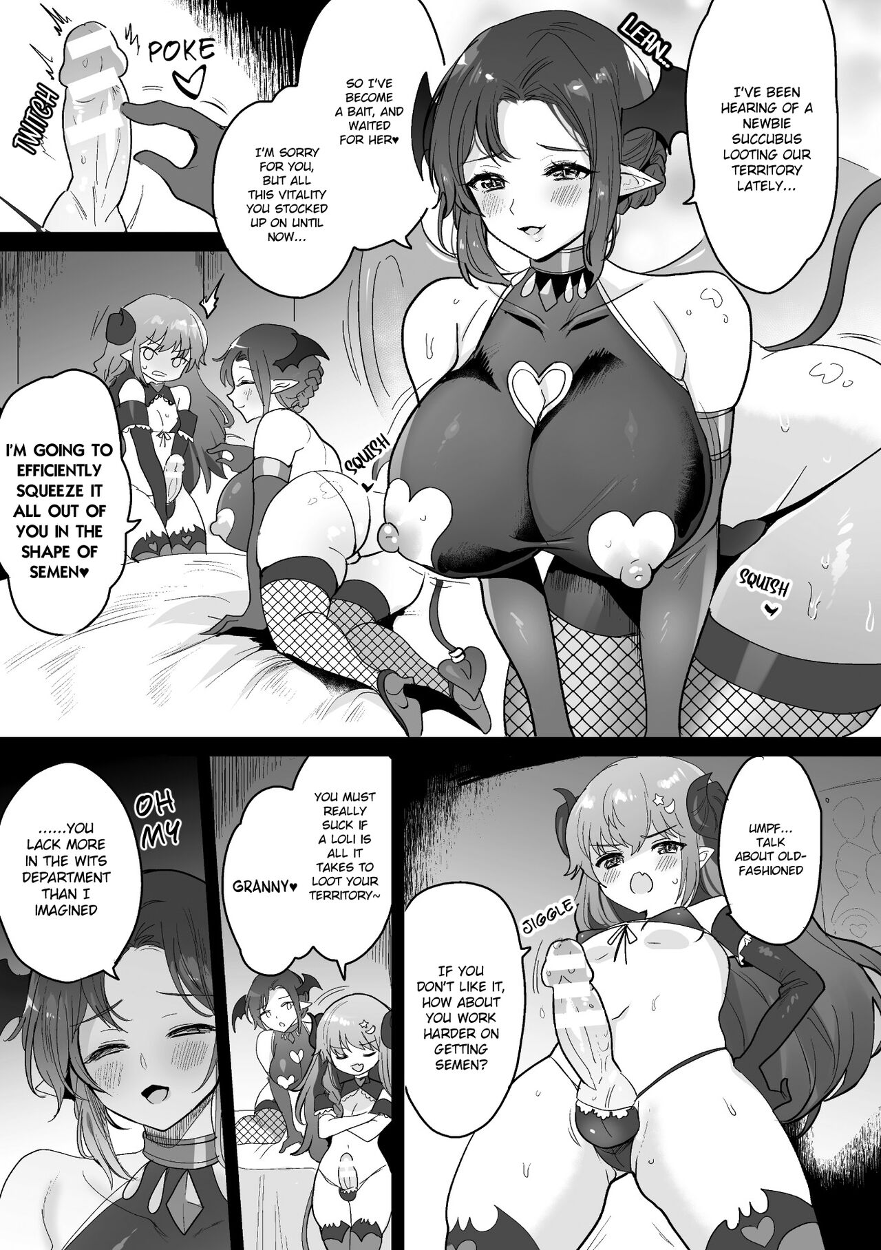 Namaiki! Mesugaki Futanari Sakusei Choukyou page 9