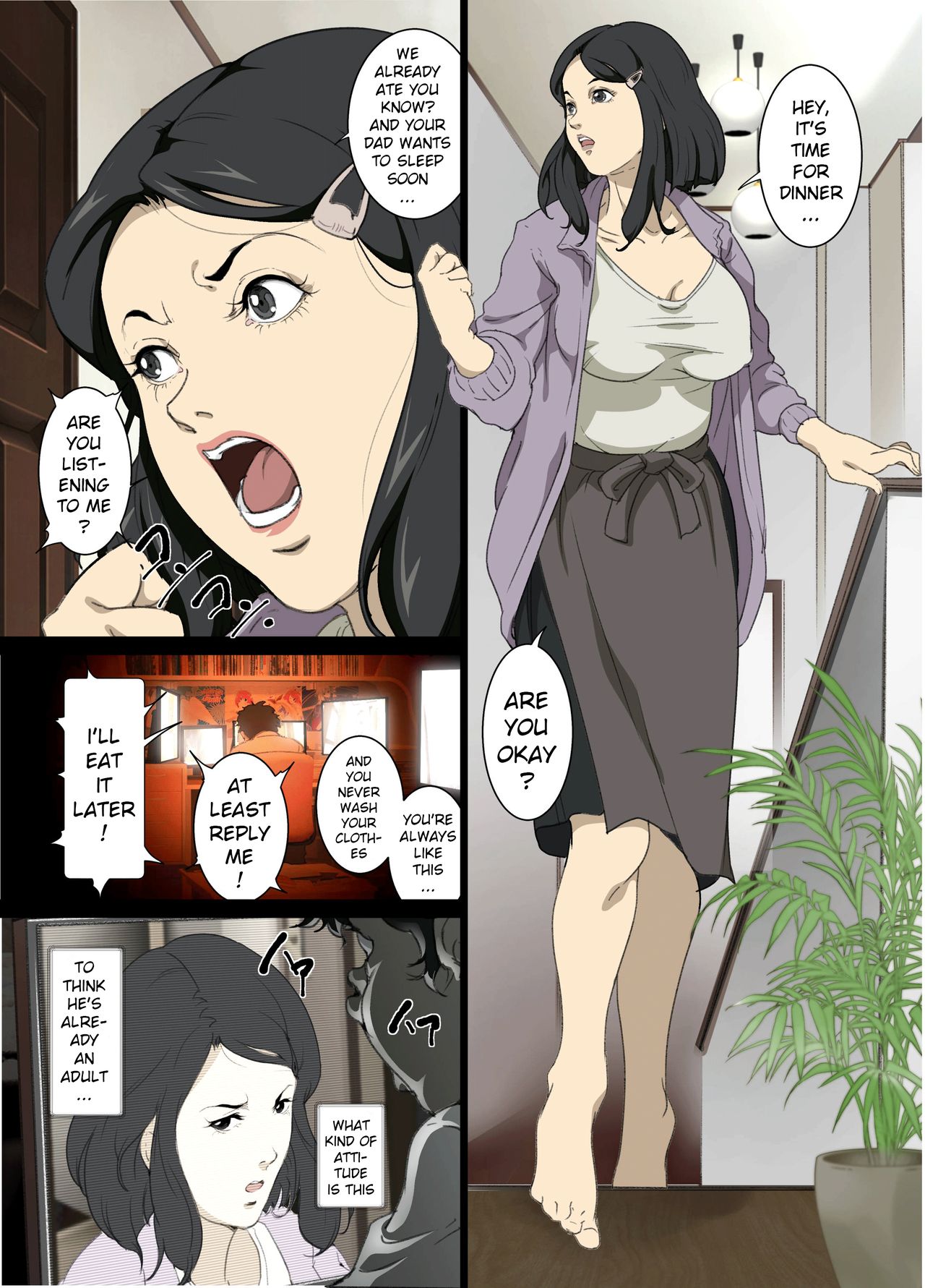 Namaiki na Hahaoya o Honnin ni mo Kizukarezu ni Minkan Suru Houhou page 3