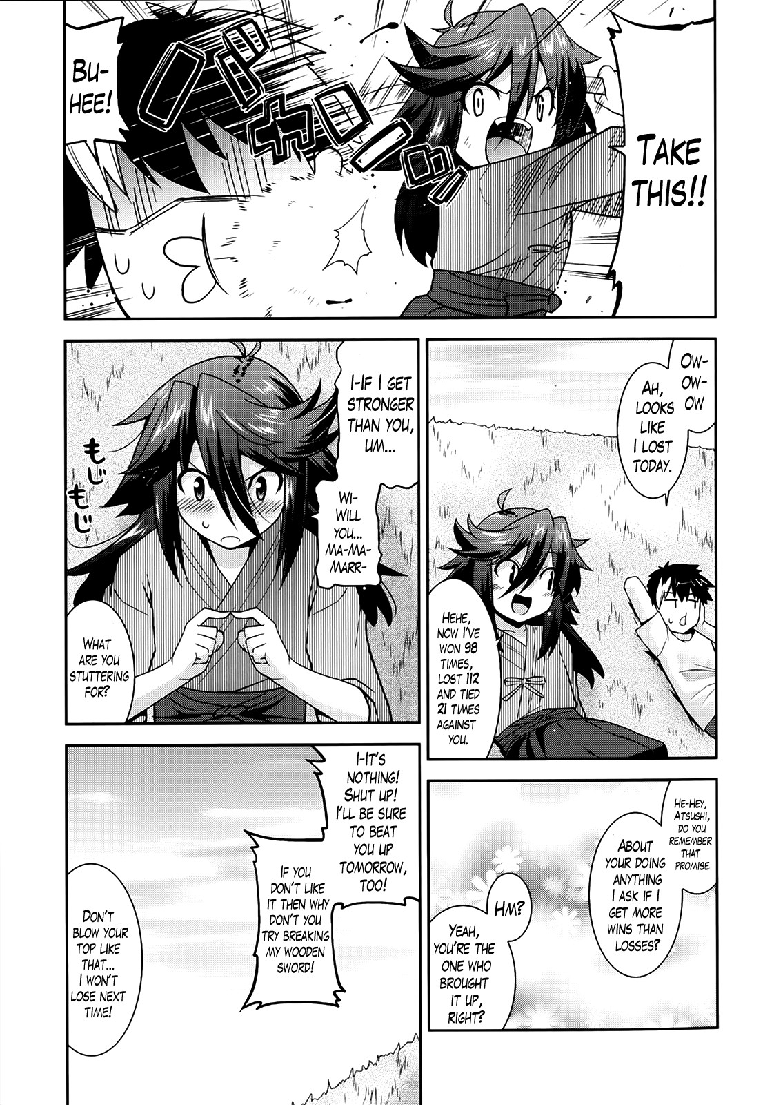 Namaiki Oppai Banchou Ch. 1-7 page 4