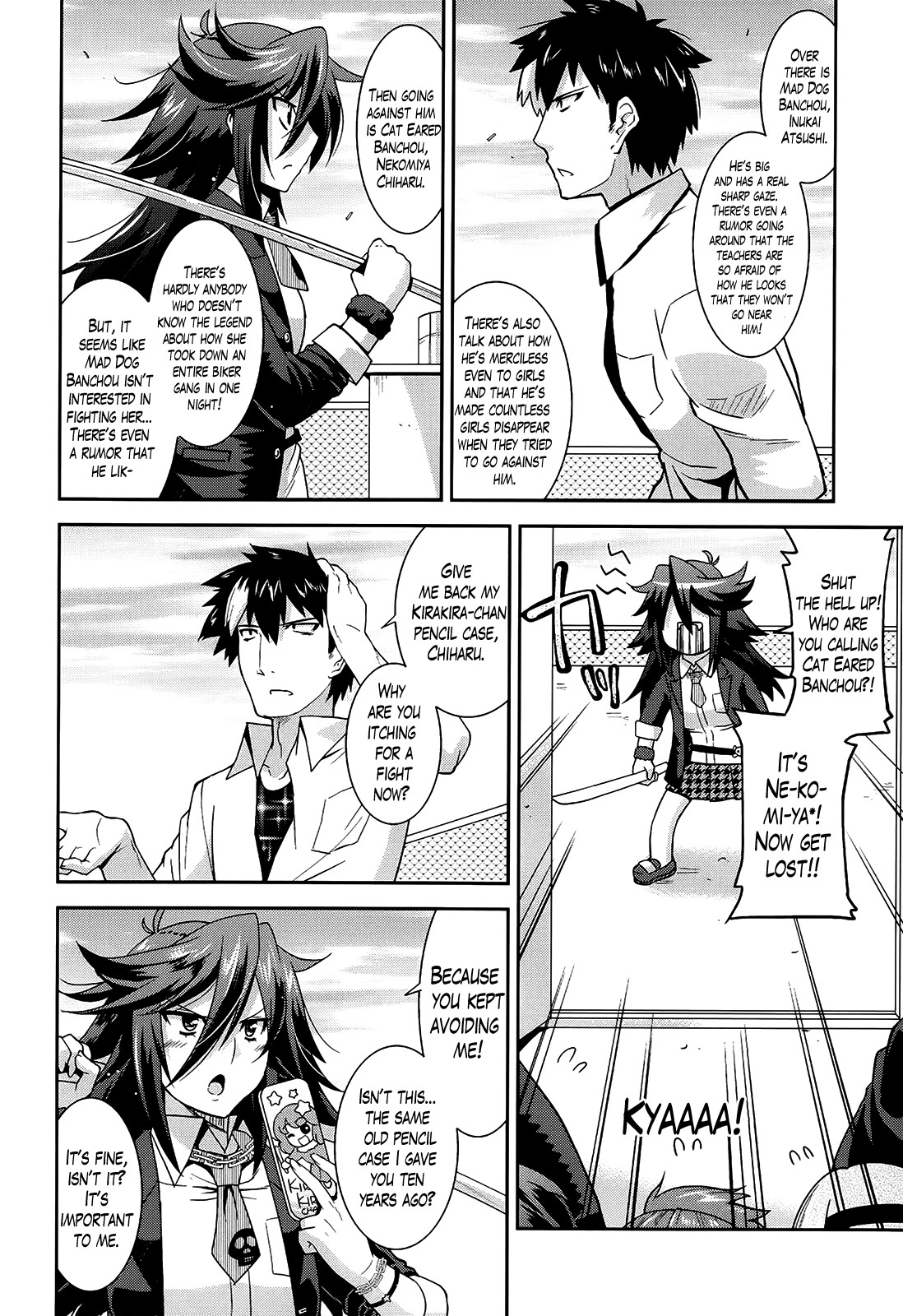 Namaiki Oppai Banchou Ch. 1-7 page 7
