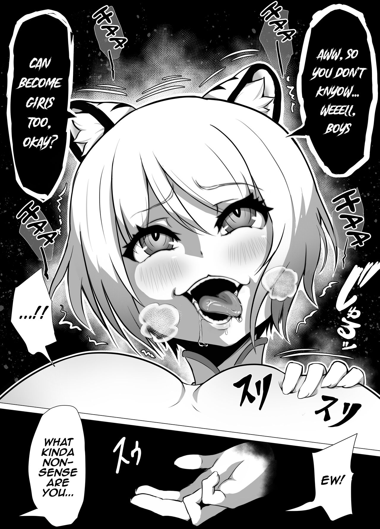 Namaiki Otokonoko Boukensha VS Zetsurin Goblin page 14
