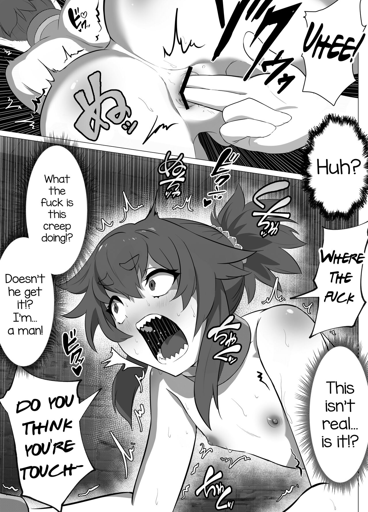 Namaiki Otokonoko Boukensha VS Zetsurin Goblin page 15