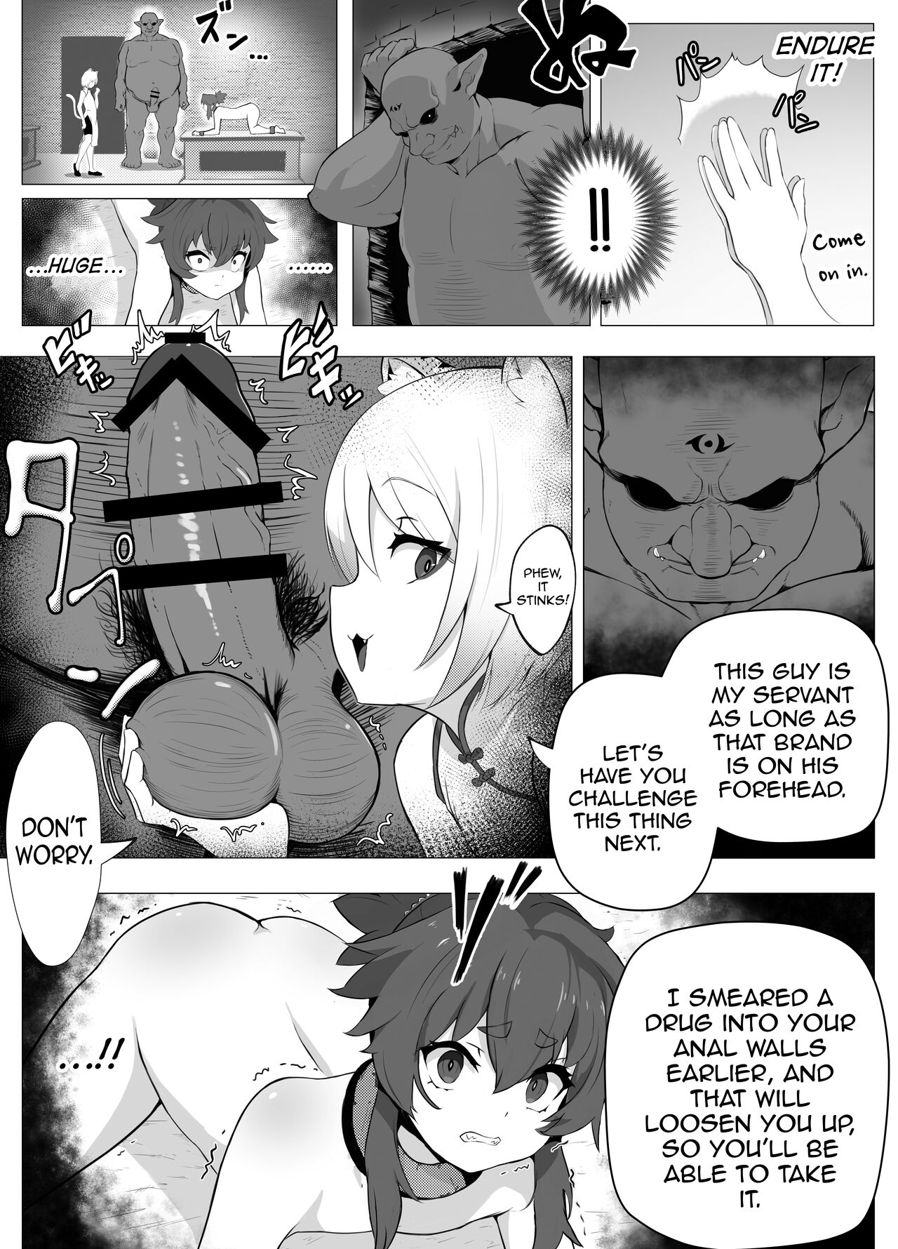 Namaiki Otokonoko Boukensha VS Zetsurin Goblin page 28