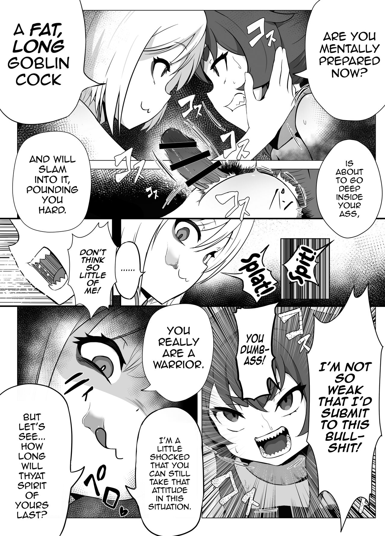 Namaiki Otokonoko Boukensha VS Zetsurin Goblin page 30