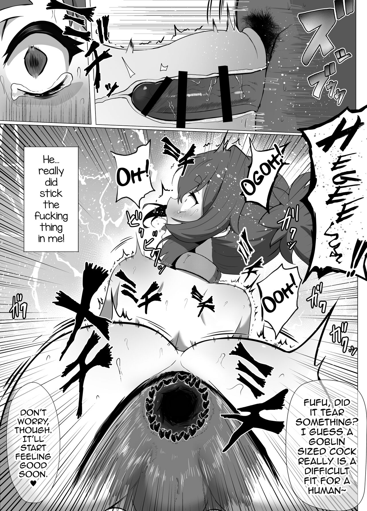 Namaiki Otokonoko Boukensha VS Zetsurin Goblin page 31