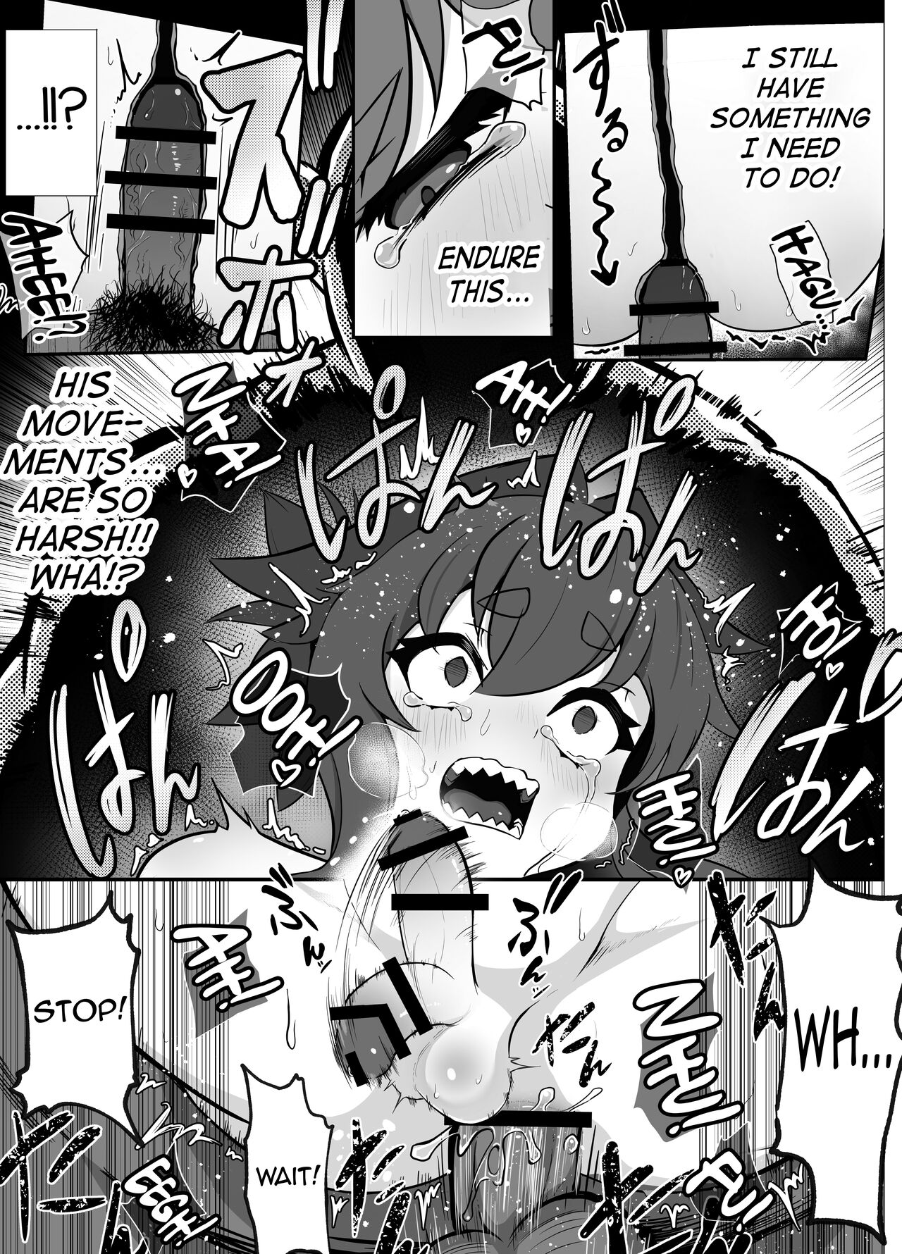 Namaiki Otokonoko Boukensha VS Zetsurin Goblin page 33