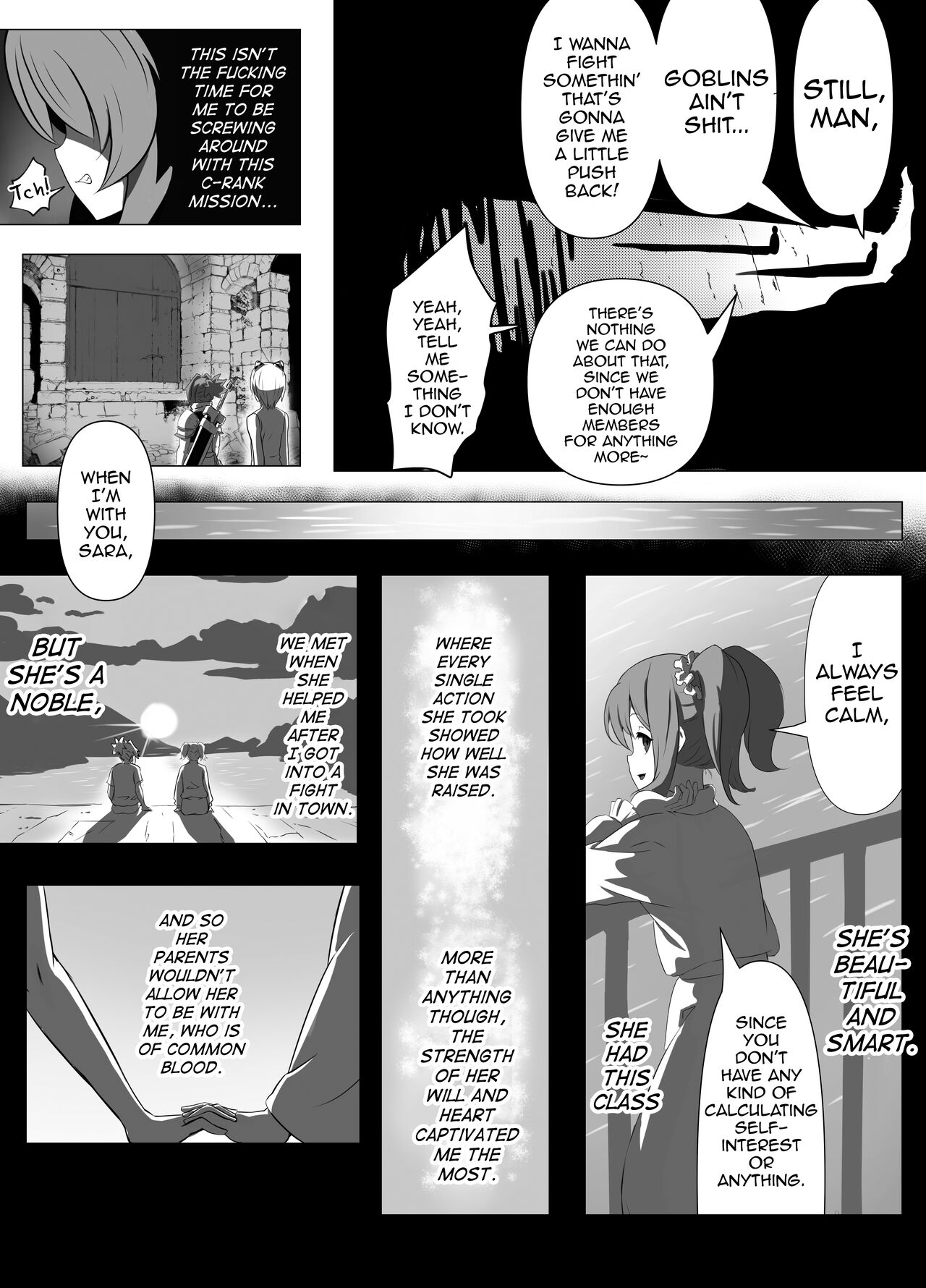Namaiki Otokonoko Boukensha VS Zetsurin Goblin page 6