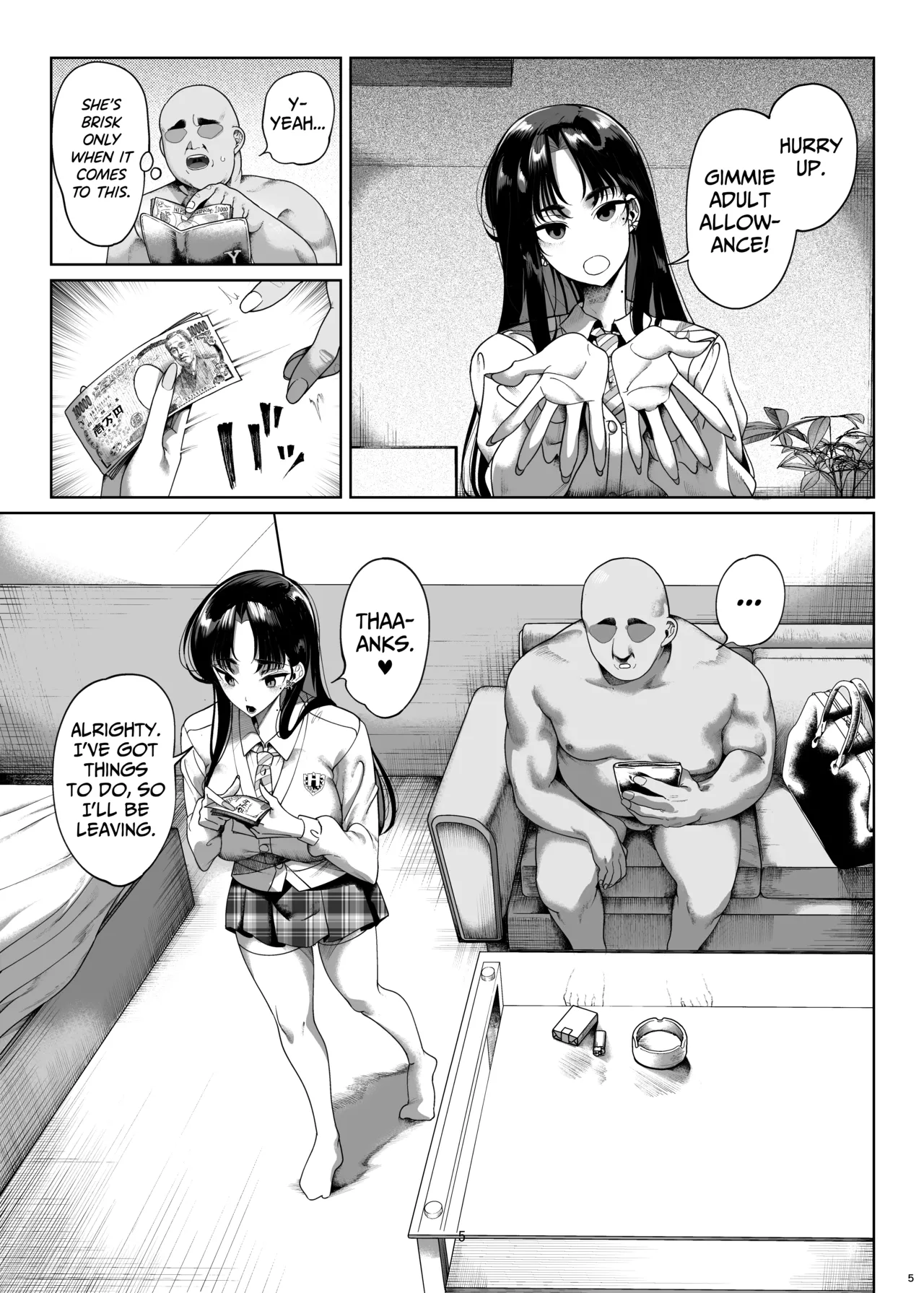Namaiki P-katsu Musume Oshioki Choukyou page 6