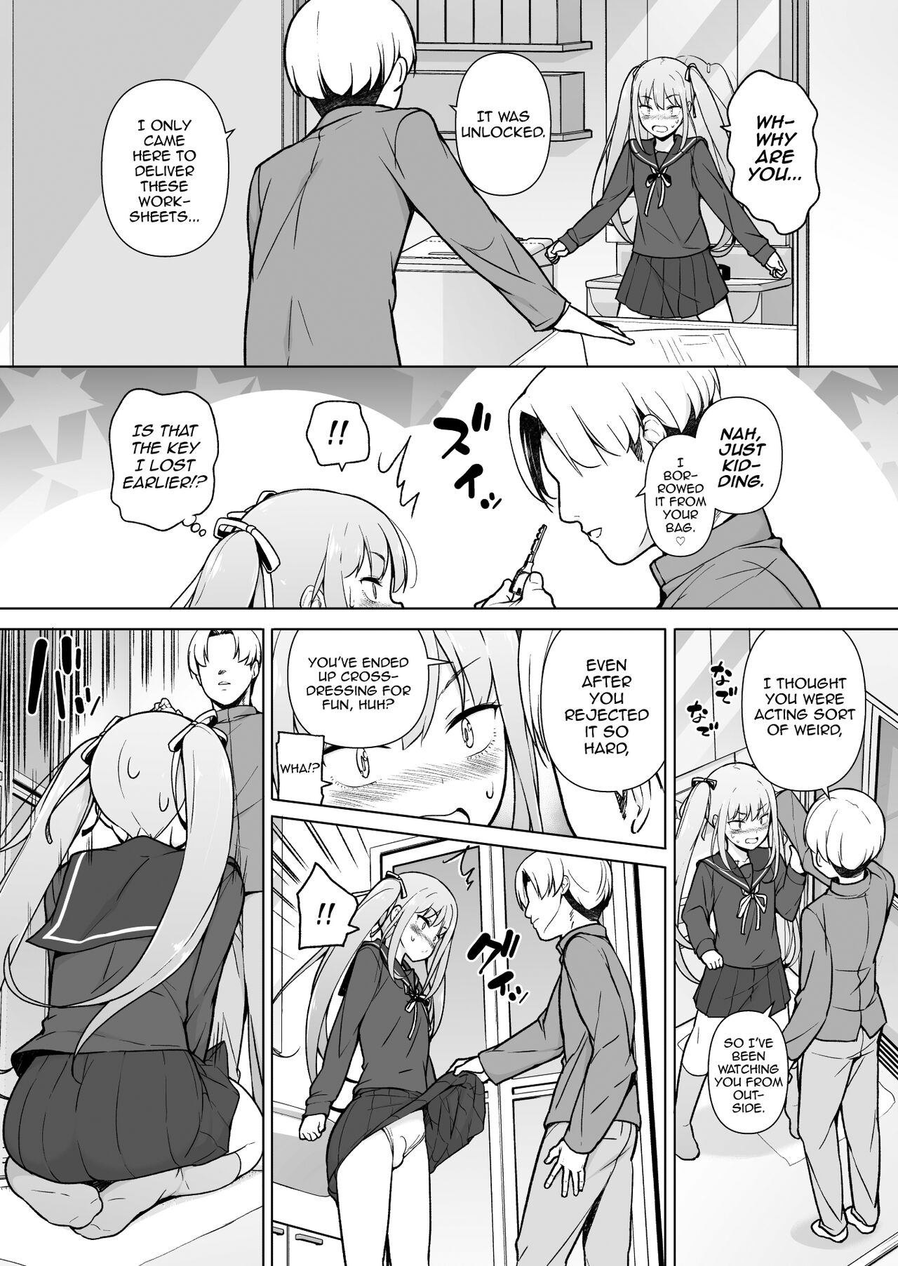 Namaiki Yankee ga Josou o Shitara page 19