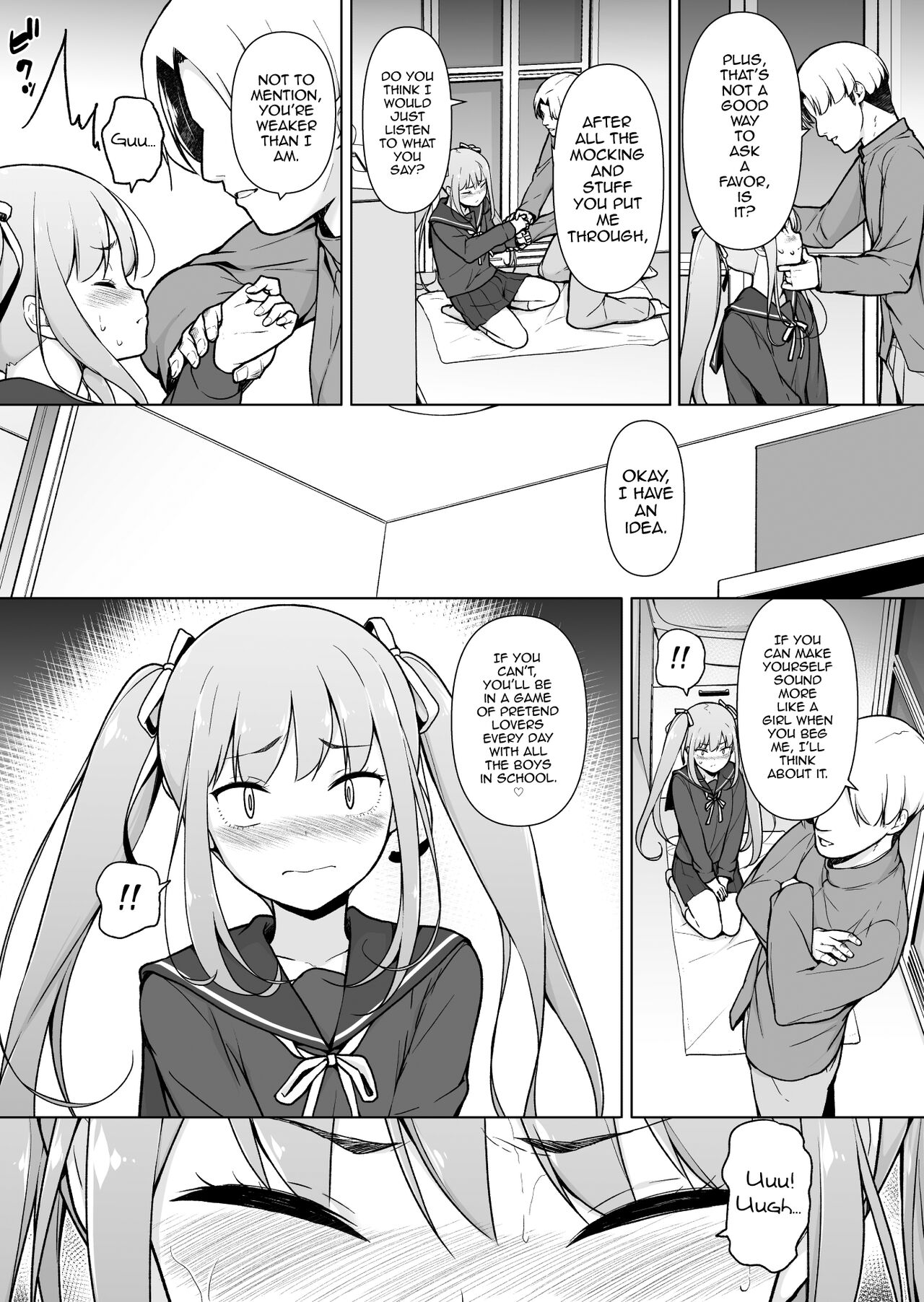 Namaiki Yankee ga Josou o Shitara page 24
