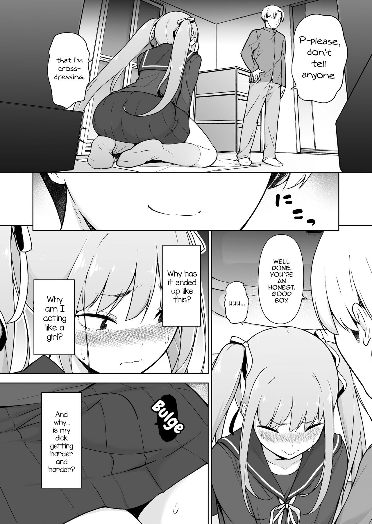 Namaiki Yankee ga Josou o Shitara page 25
