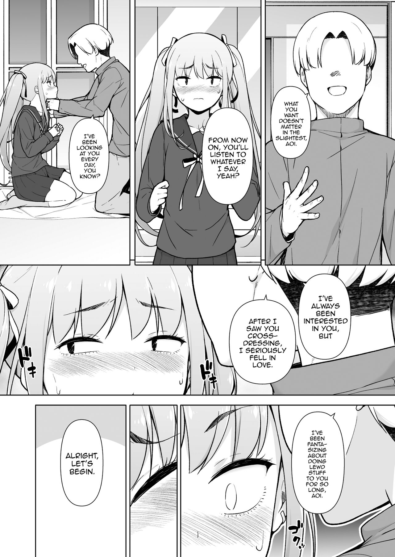 Namaiki Yankee ga Josou o Shitara page 27