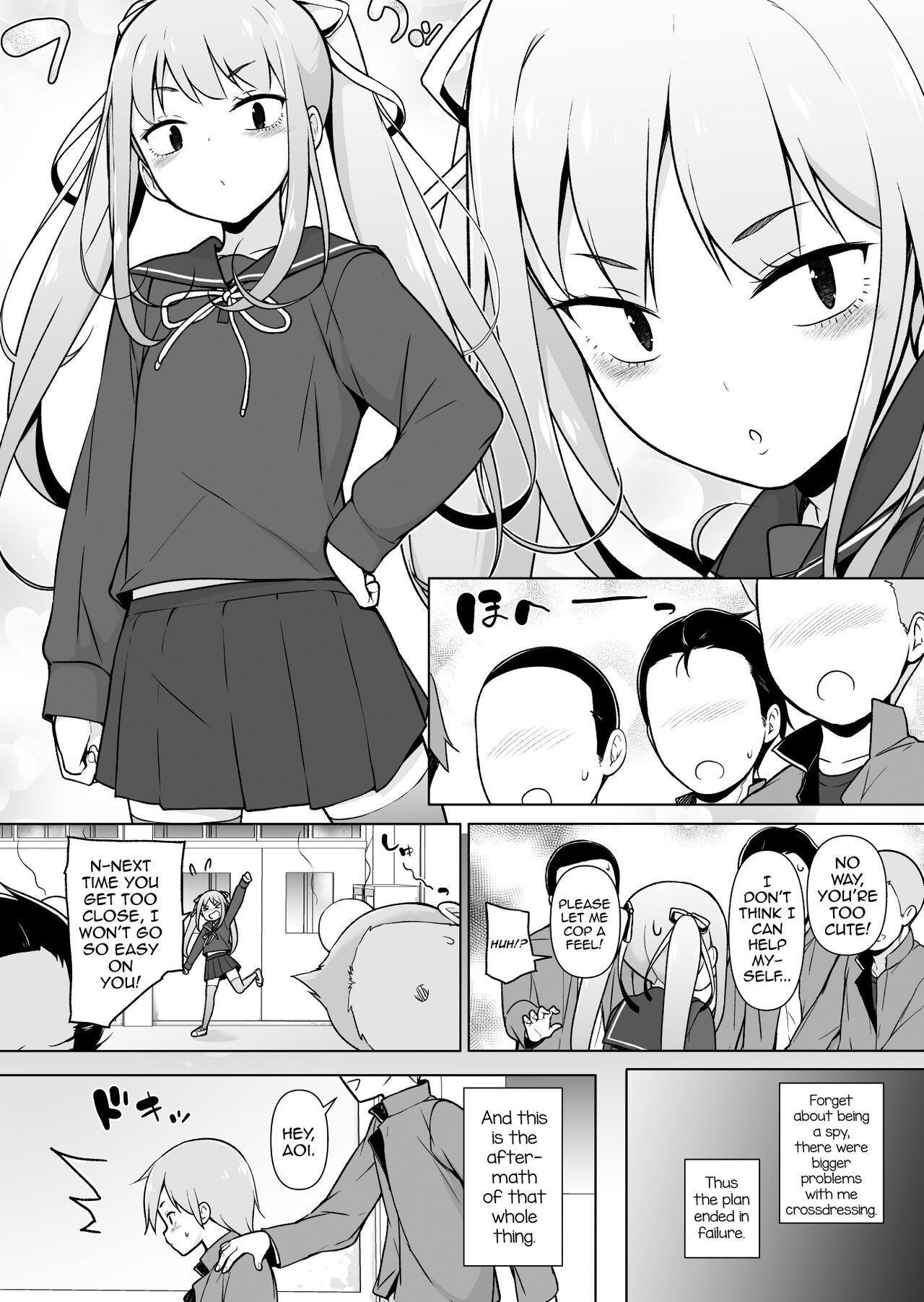 Namaiki Yankee ga Josou o Shitara page 4