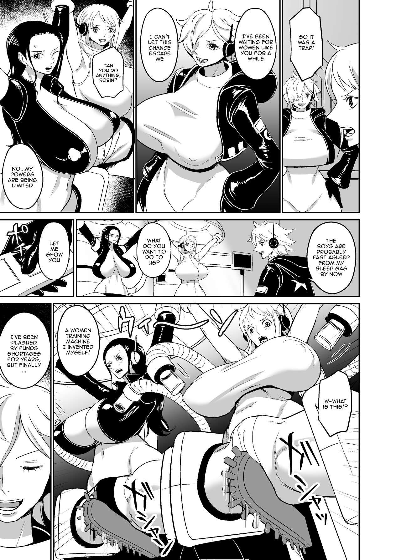 Namirobi Female Pirate Forced Climax Machine Rape page 4