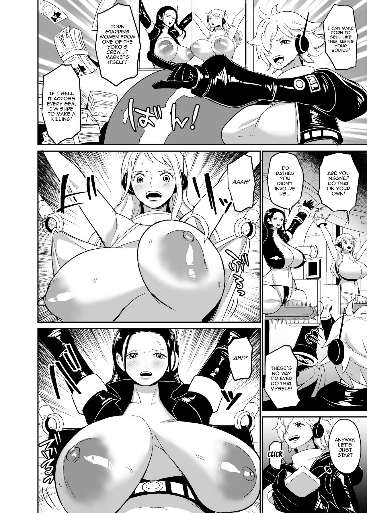 Namirobi Female Pirate Forced Climax Machine Rape page 5