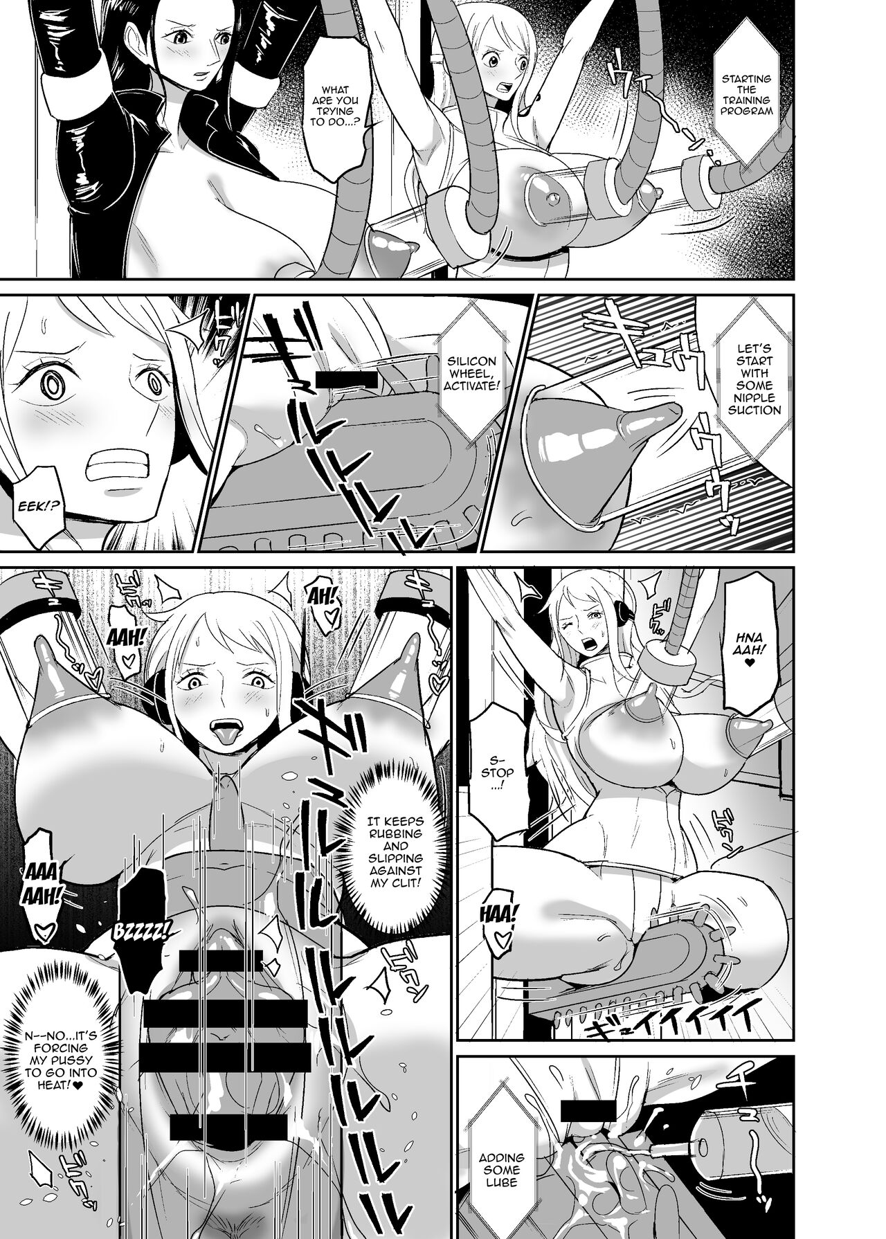 Namirobi Female Pirate Forced Climax Machine Rape page 6