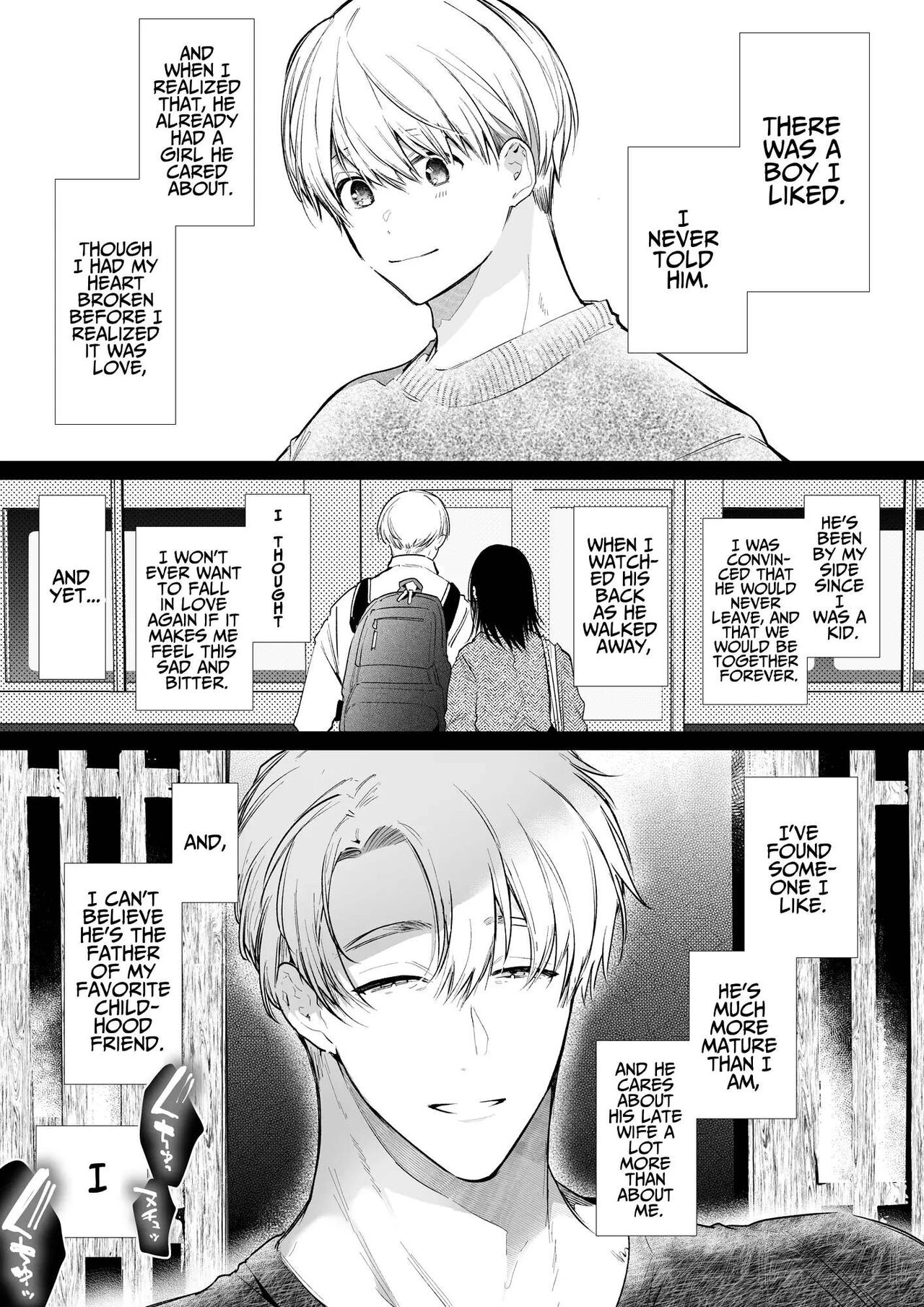 Nao-chan NTR - The Person I Fell in Love with was my Childhood friend's Father.~ page 24