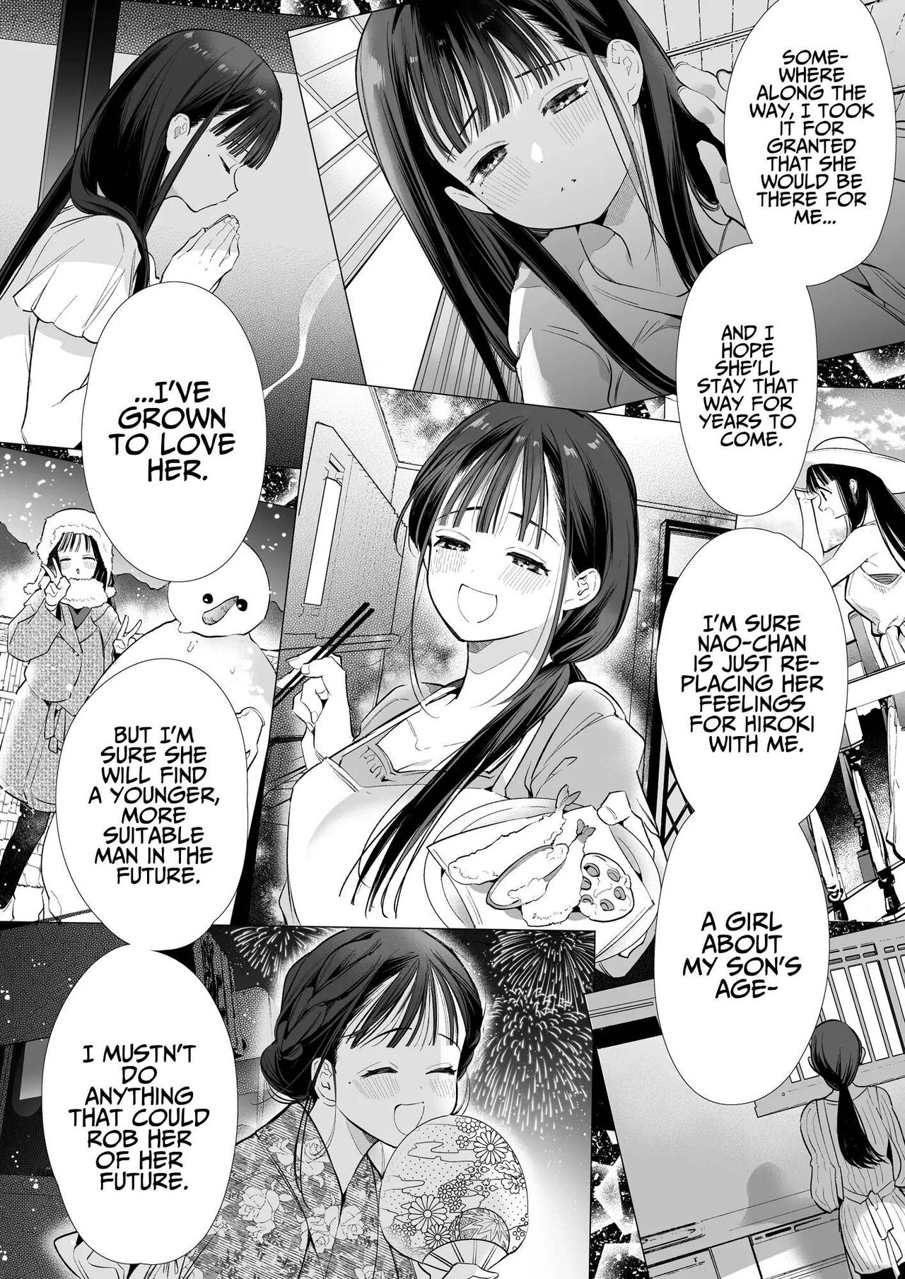 Nao-chan NTR - The Person I Fell in Love with was my Childhood friend's Father.~ page 35