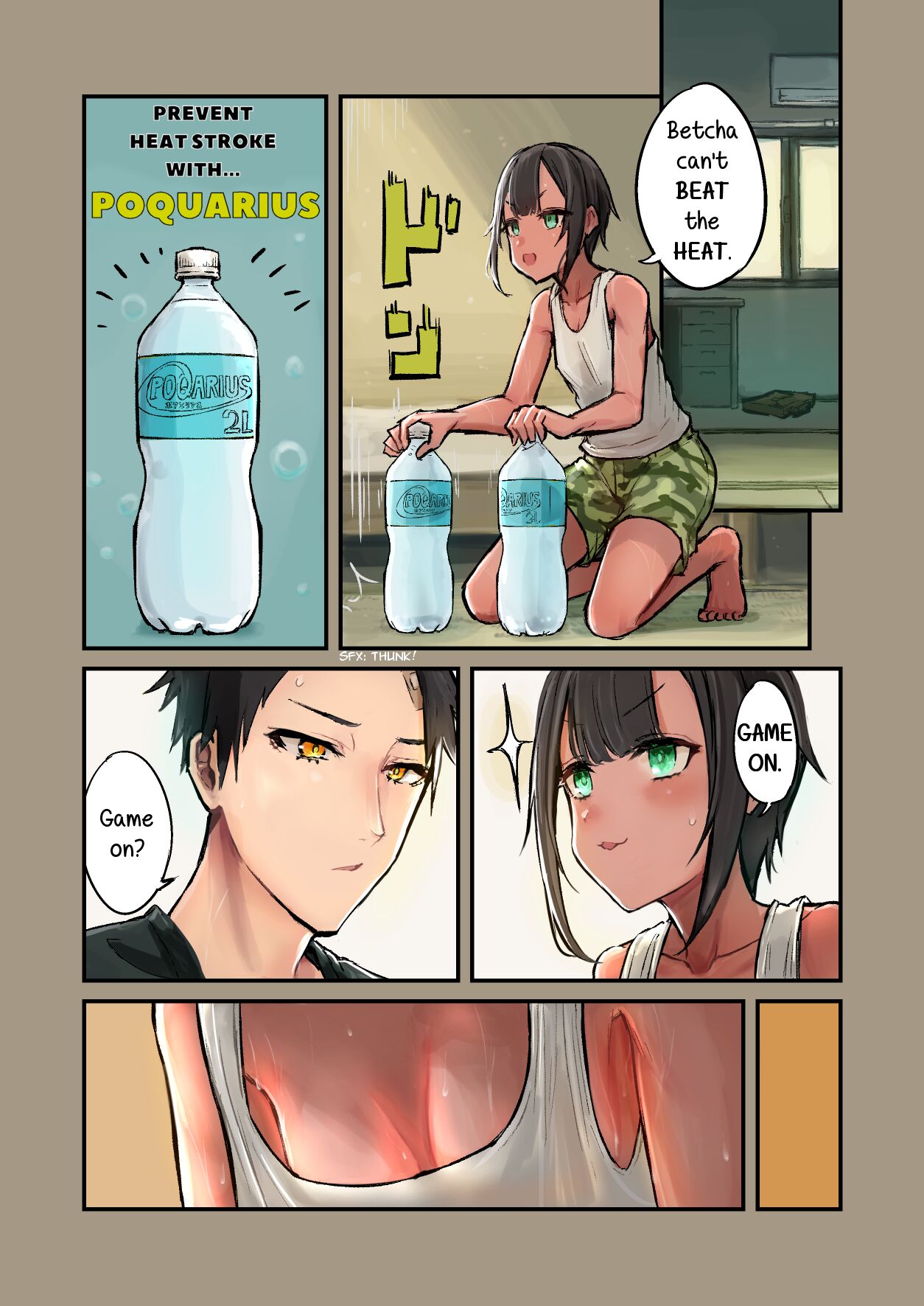 Natsuyasumi! Osananajimi to Asedaku Sex - Sweaty sex with a childhood friend page 5