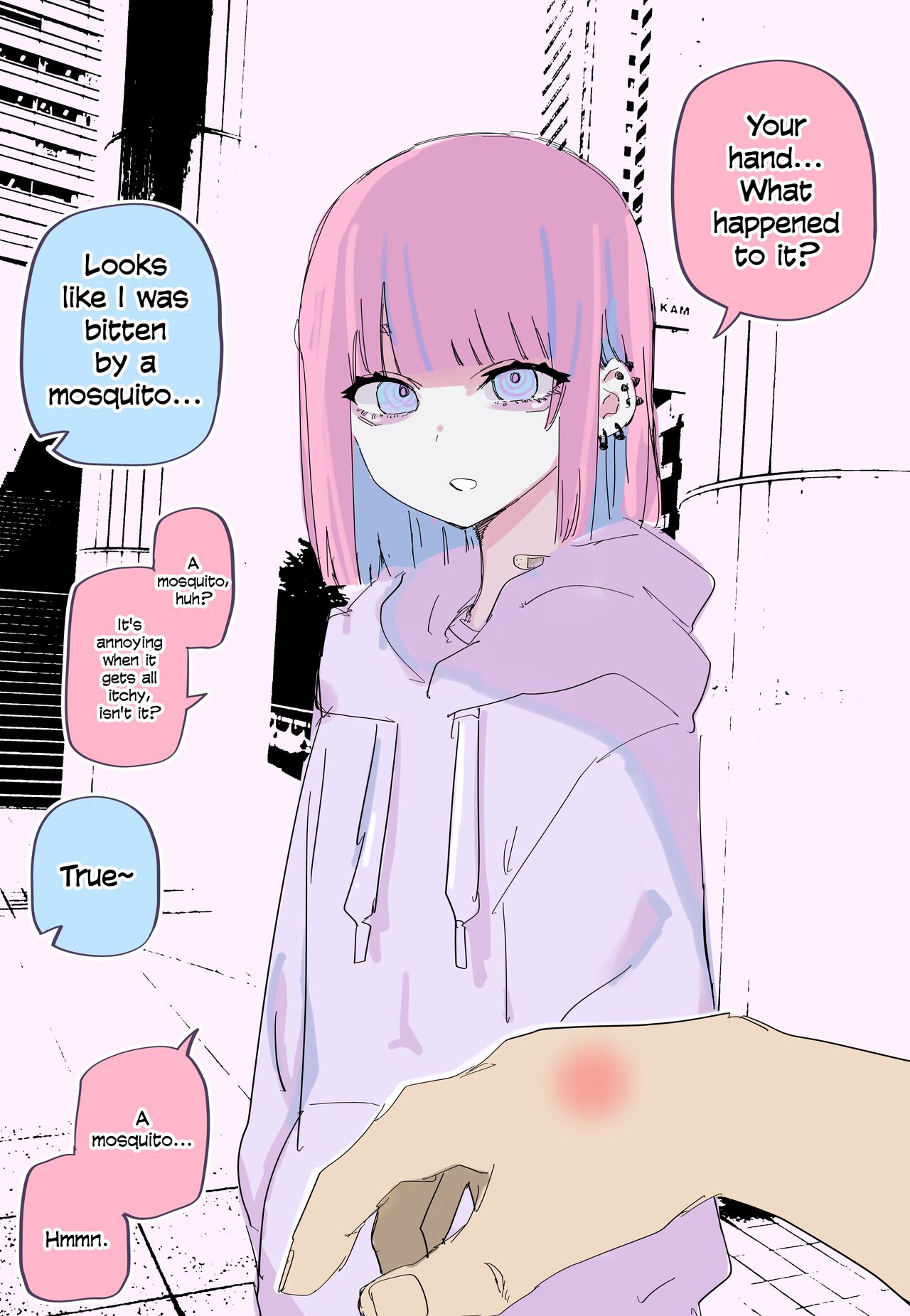 Needy Cool Vampire-Chan page 1