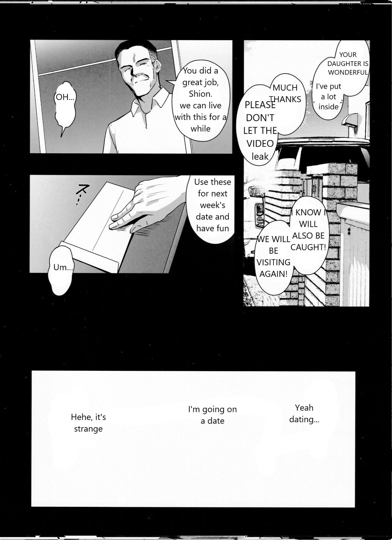 Neighborhood Sacrifice 2 - A Childhood Friend Who Is Forced To Have Compensated Dating By Her Father page 32
