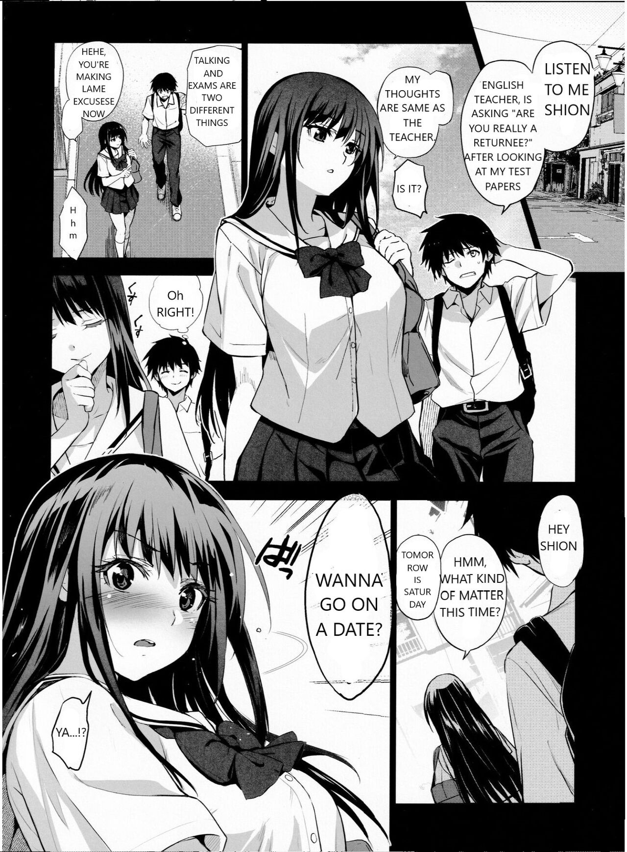 Neighborhood Sacrifice 2 - A Childhood Friend Who Is Forced To Have Compensated Dating By Her Father page 4