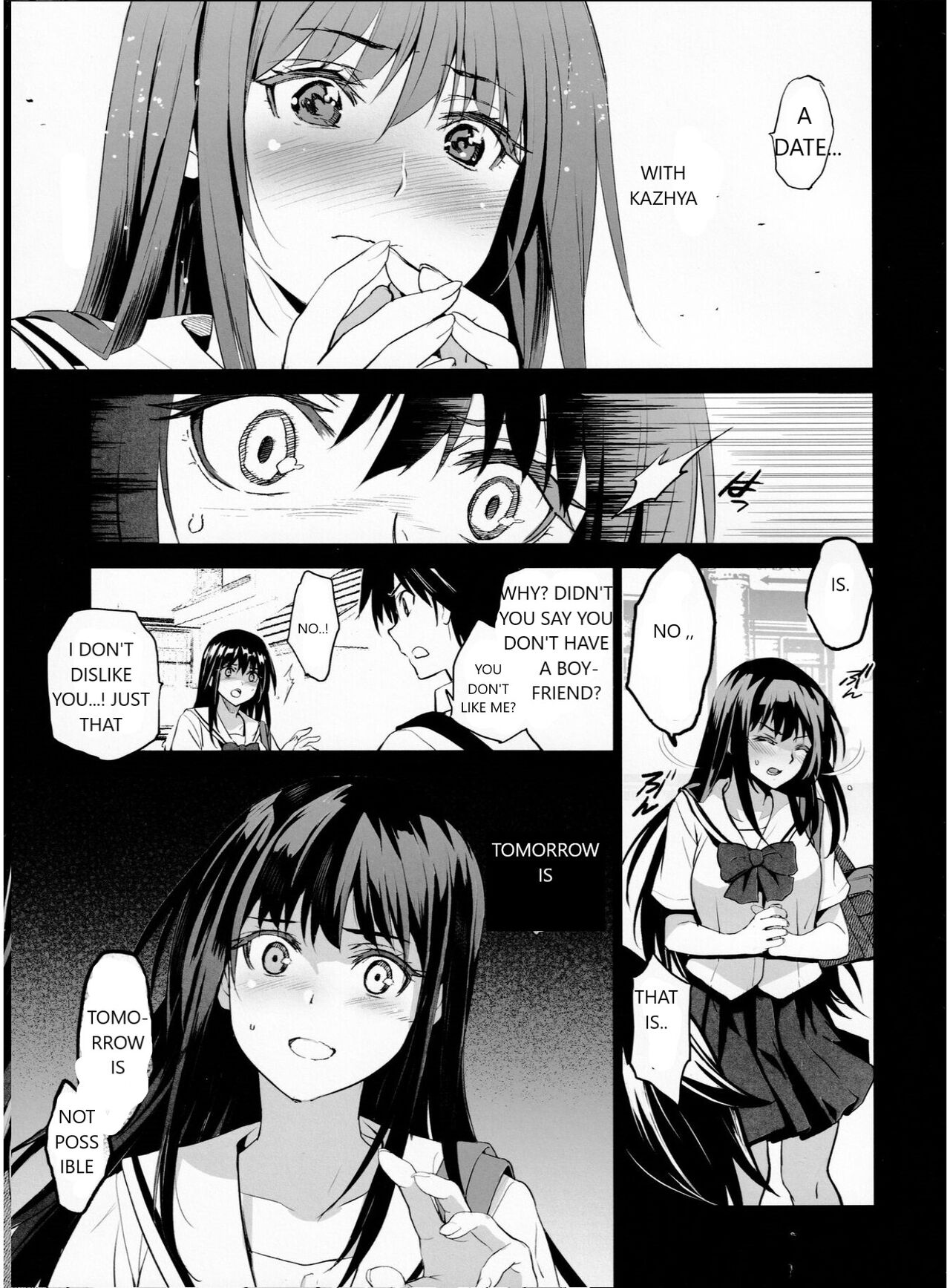 Neighborhood Sacrifice 2 - A Childhood Friend Who Is Forced To Have Compensated Dating By Her Father page 5