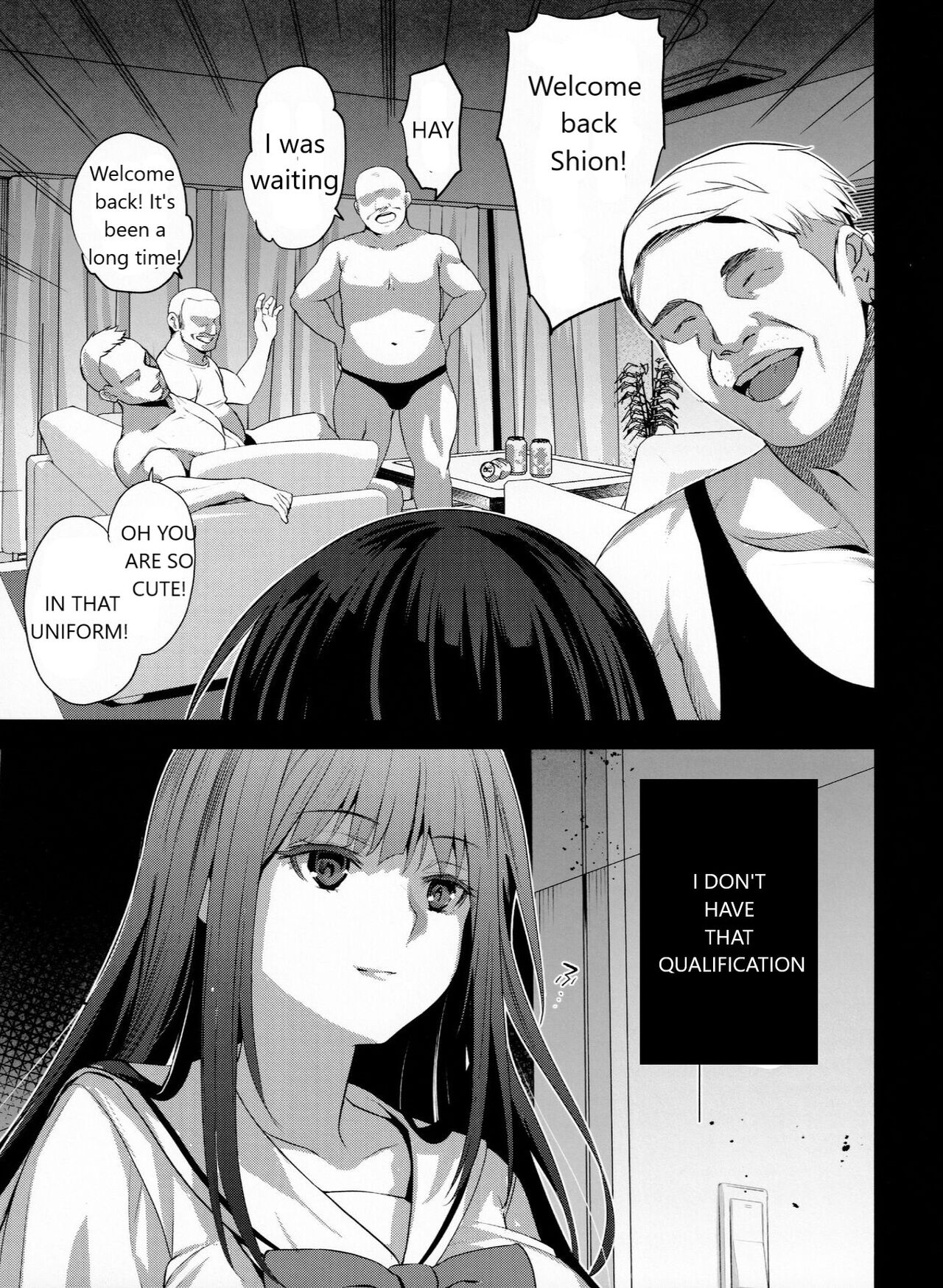 Neighborhood Sacrifice 2 - A Childhood Friend Who Is Forced To Have Compensated Dating By Her Father page 7