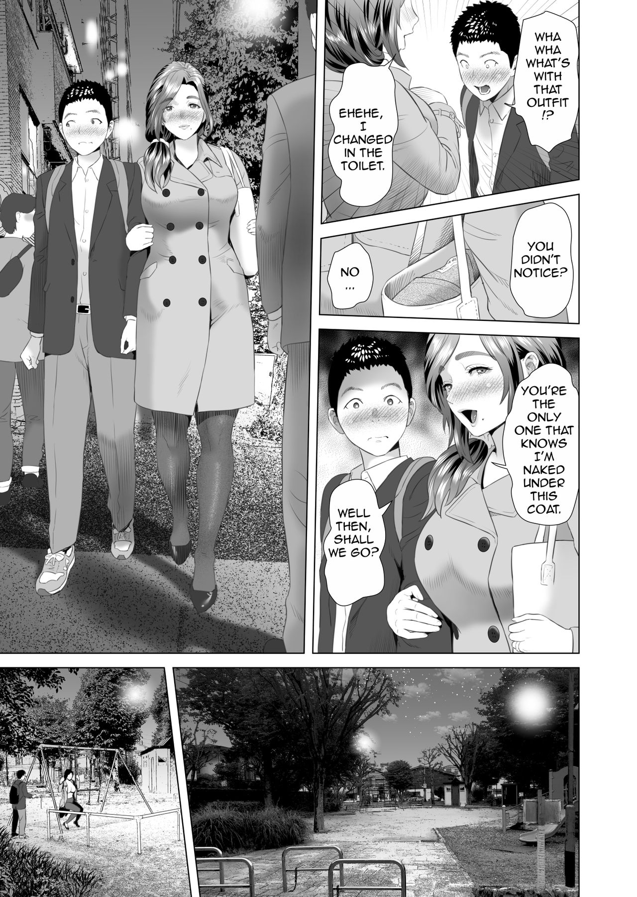 Neighborhood Seduction Mother Lures Son for a Night Visit! page 100