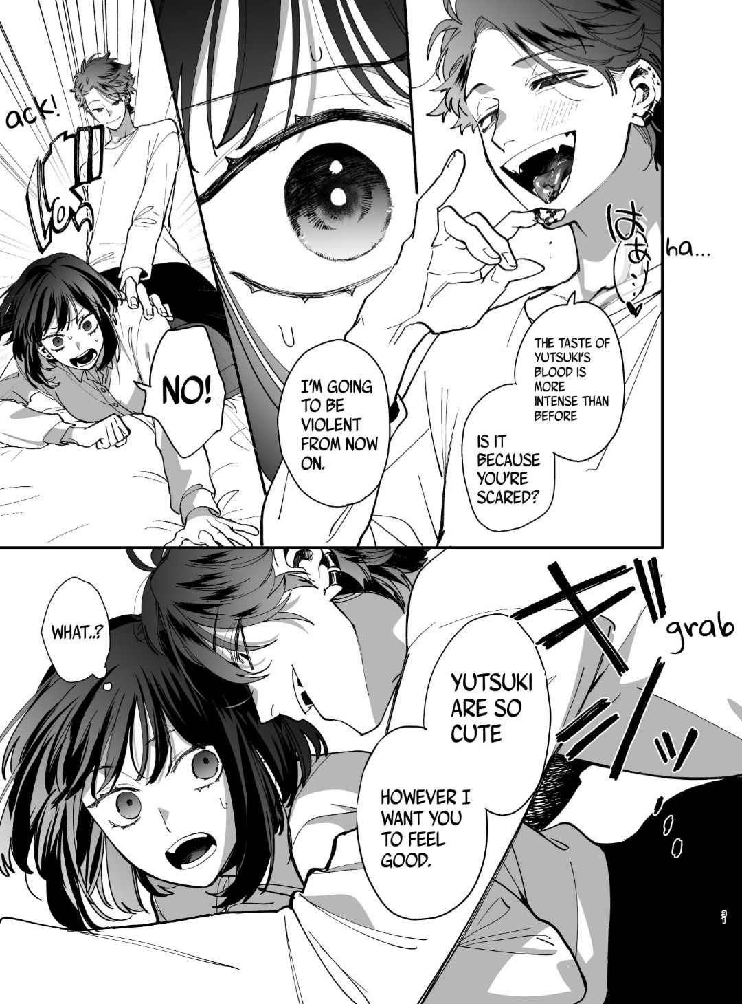 Nekokaburi Kyuuketsuki ni Honenozui made Tabetsuku sareru page 33