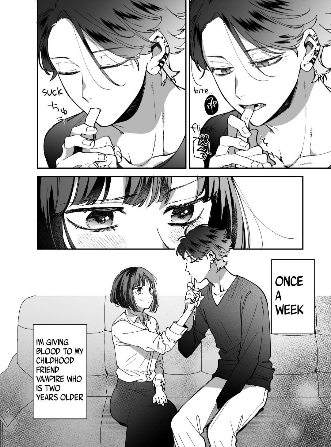Nekokaburi Kyuuketsuki ni Honenozui made Tabetsuku sareru page 4
