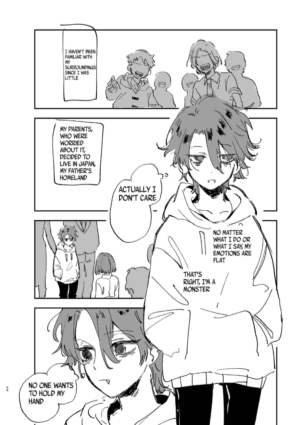Nekokaburi Kyuuketsuki ni Honenozui made Tabetsuku sareru page 70