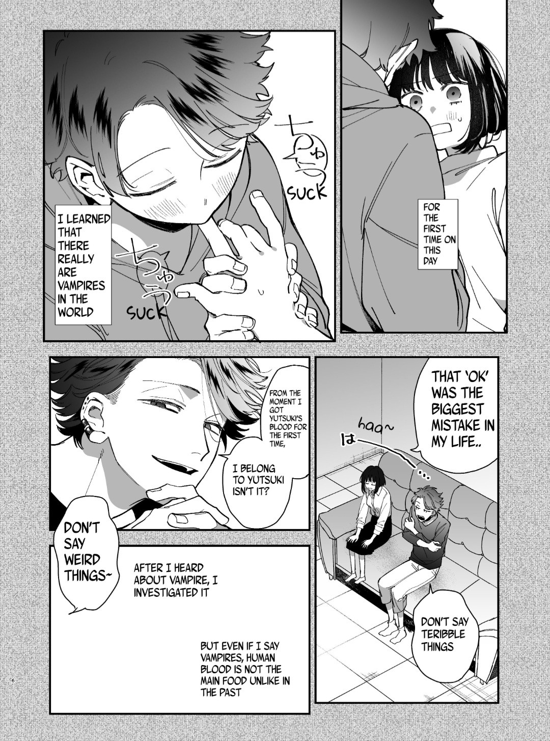 Nekokaburi Kyuuketsuki ni Honenozui made Tabetsuku sareru page 8